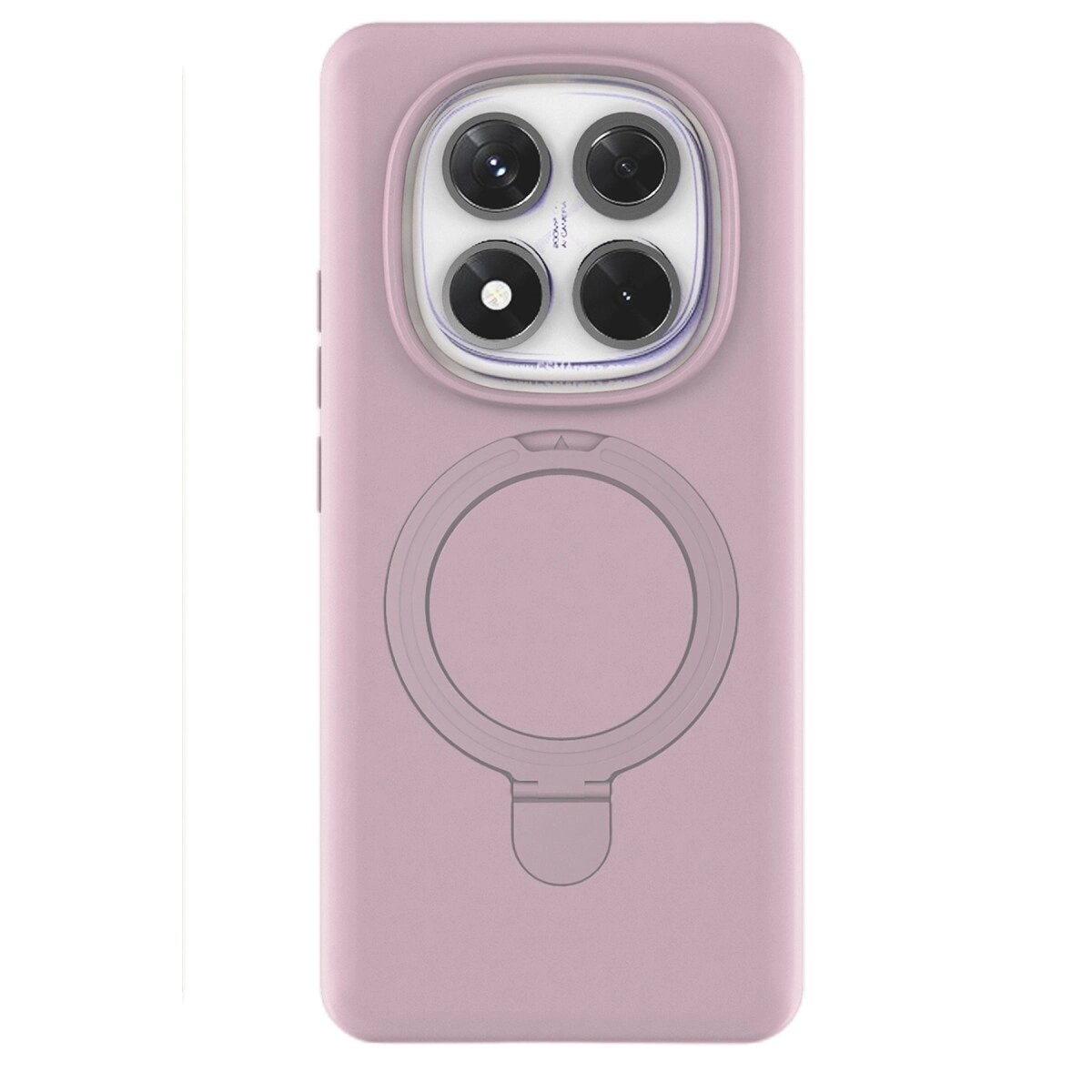 Xiaomi Redmi Note 14 Pro 4g Regal Magsafe Standlı Kapak - Açık Pembe