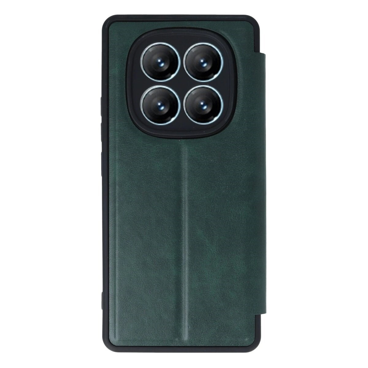 Xiaomi Redmi Note 14 Pro 5g Kılıf Flip Cover - Koyu Yeşil