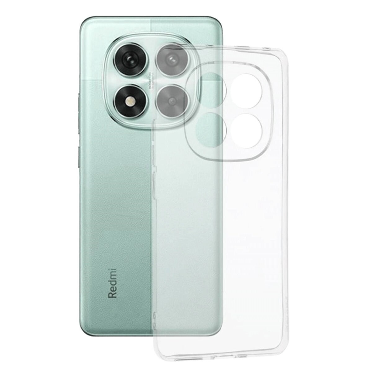 Xiaomi Redmi Note 14 Pro 5g Kılıf Lüx Şeffaf Silikon