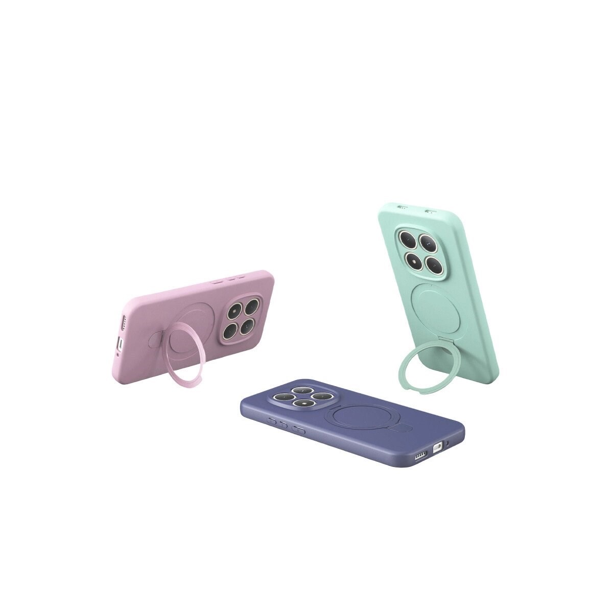 Xiaomi Redmi Note 15 4g Regal Magsafe Standlı Kapak - Çöl Titanyum