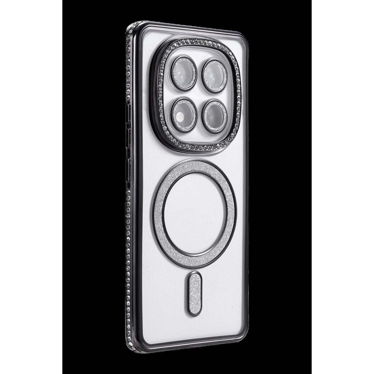 Xiaomi Redmi Note 15 Pro 4g Joke Simli Magneticsafe Kılıf - Siyah