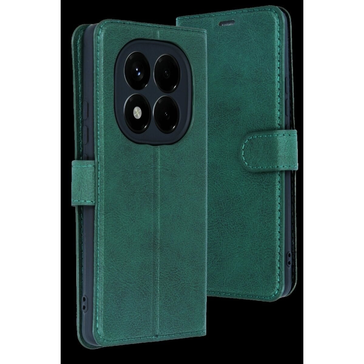 Xiaomi Redmi Note 15 Pro 4g Trend S Plus Kapaklı Kılıf - Yeşil