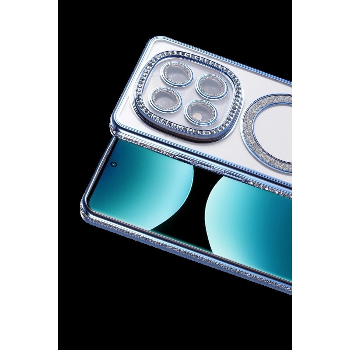 Xiaomi Redmi Note 15 Pro 5g Joke Simli Magneticsafe Kılıf - Mavi