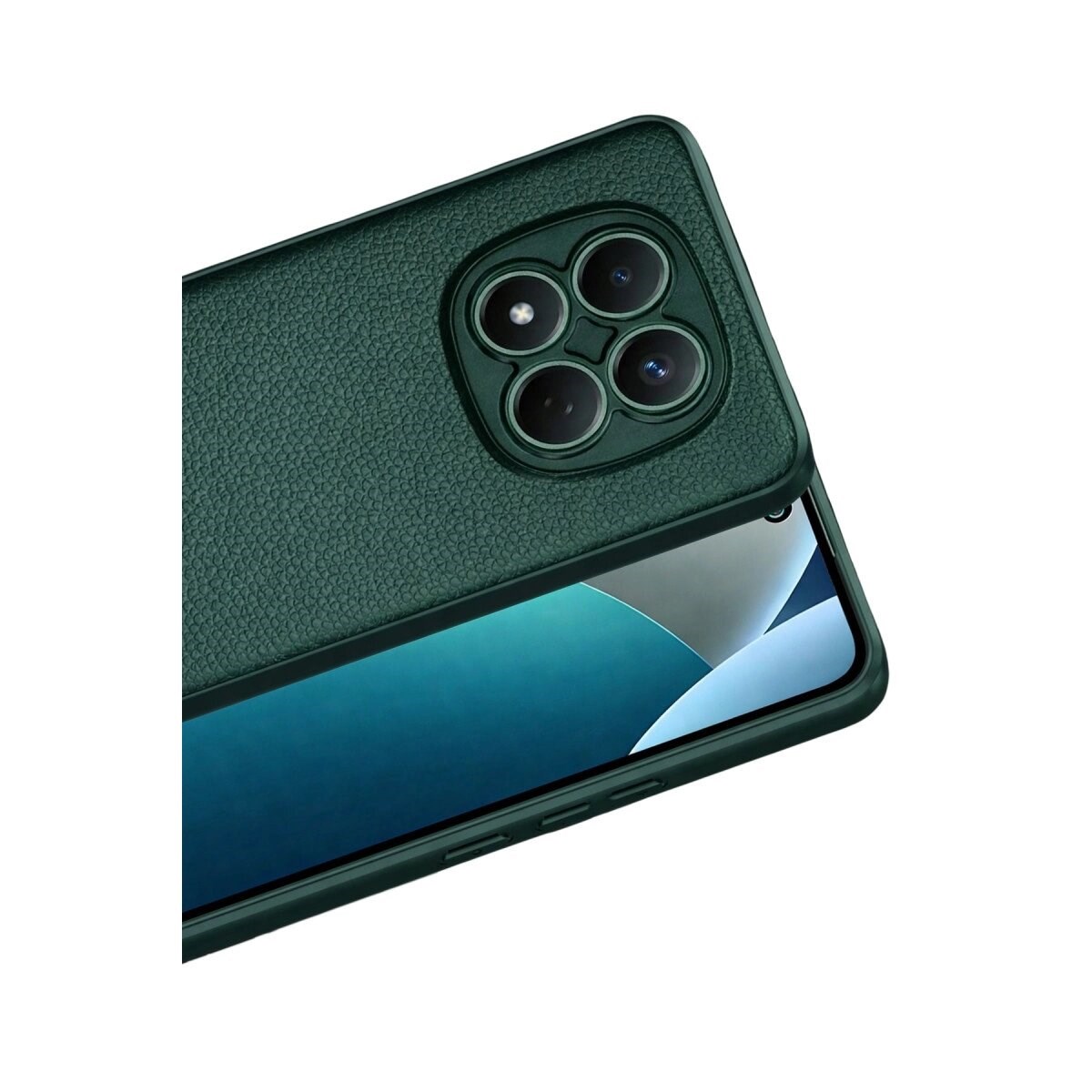 Xiaomi Redmi Note 15 Pro 5g Thermax Silikon Kılıf - Koyu Yeşil