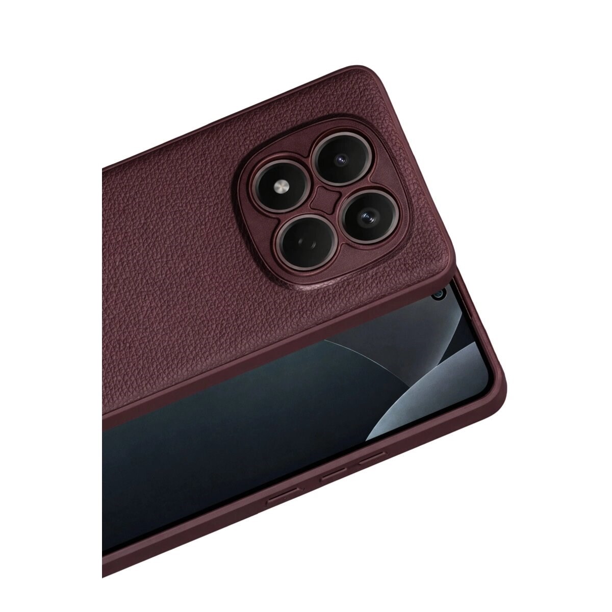 Xiaomi Redmi Note 15 Pro Plus 5g Thermax Silikon Kılıf - Bordo