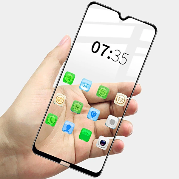 Xiaomi Redmi Note 8 3D Full Glue Tempered  Cam Ekran Koruyucu-(1903)