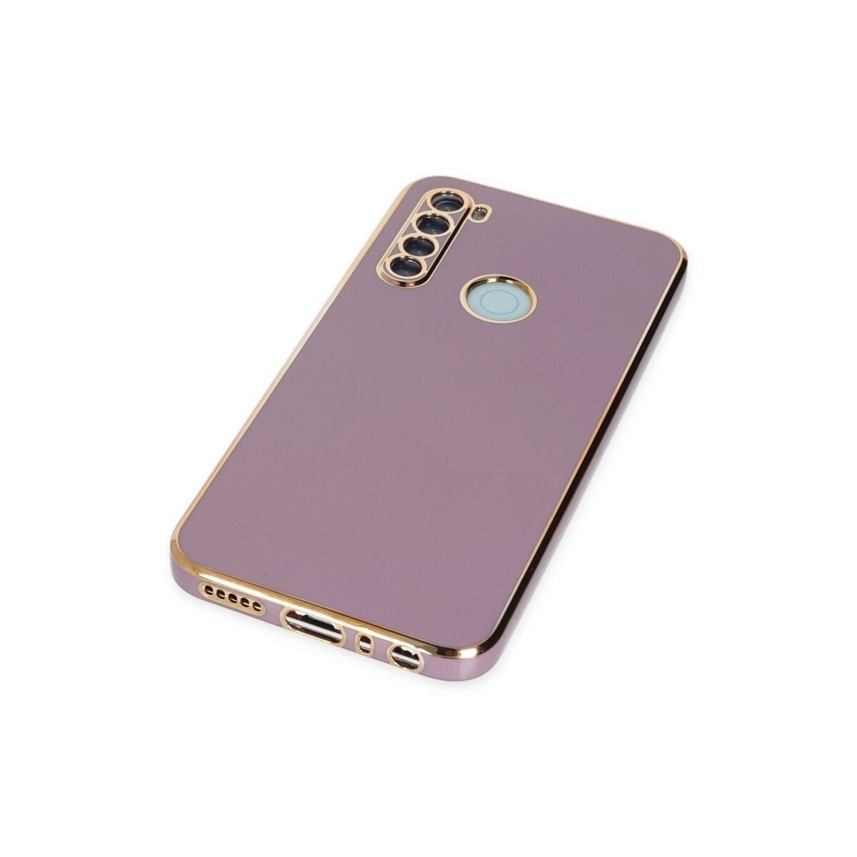 Xiaomi Redmi Note 8 Kılıf Volet Silikon - Mor