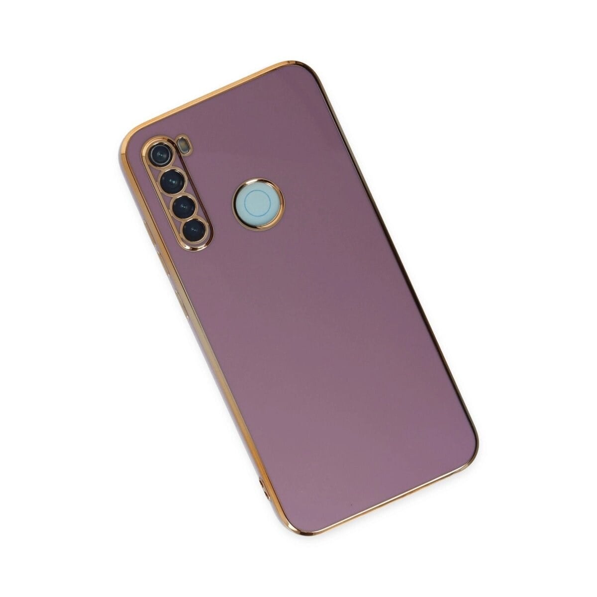 Xiaomi Redmi Note 8 Kılıf Volet Silikon - Mor