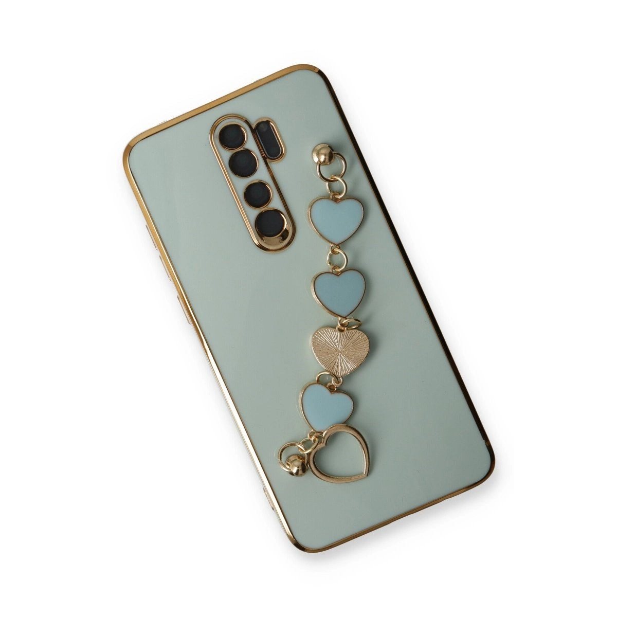 Xiaomi Redmi Note 8 Pro Kılıf Esila Silikon - Su Yeşili