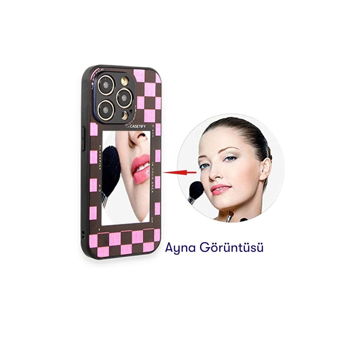 Xiaomi Redmi Note 8 Pro Kılıf Mirror Desenli Kapak - Mirror - 8
