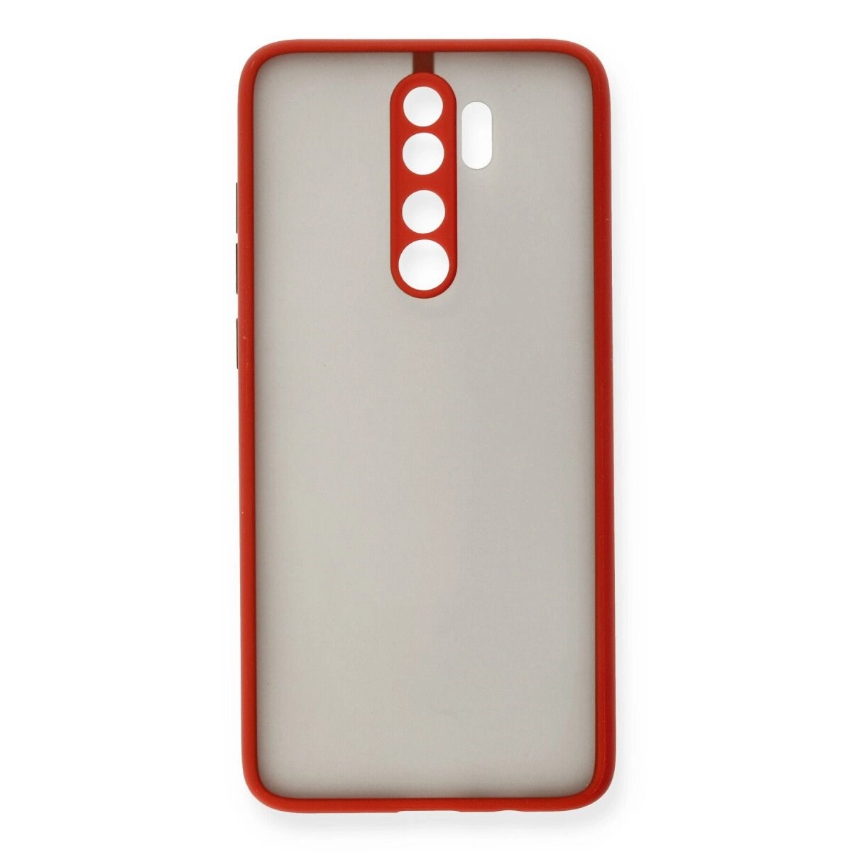 Xiaomi Redmi Note 8 Pro Kılıf Montreal Silikon Kapak - Kırmızı