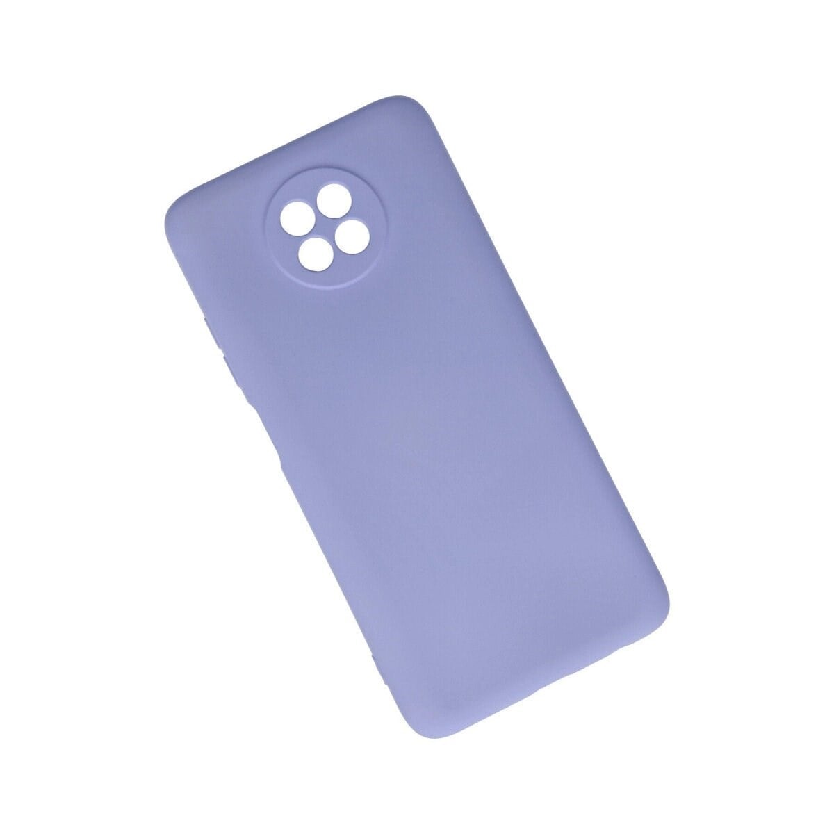 Xiaomi Redmi Note 9 5g Kılıf Nano İçi Kadife Silikon - Lila