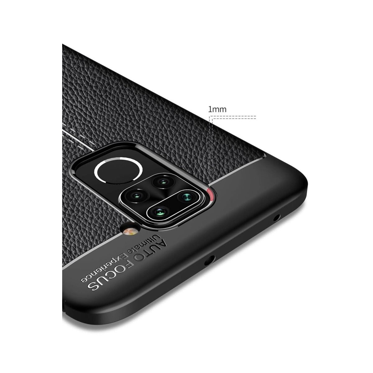 Xiaomi Redmi Note 9 Kılıf Auto Focus Kapak - Lacivert
