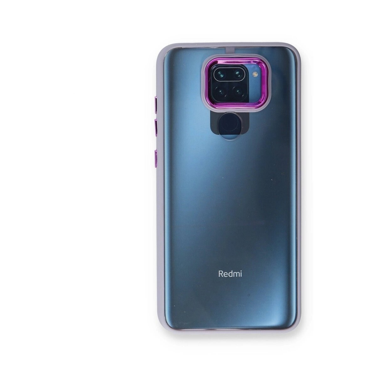 Xiaomi Redmi Note 9 Kılıf Dora Kapak - Lila