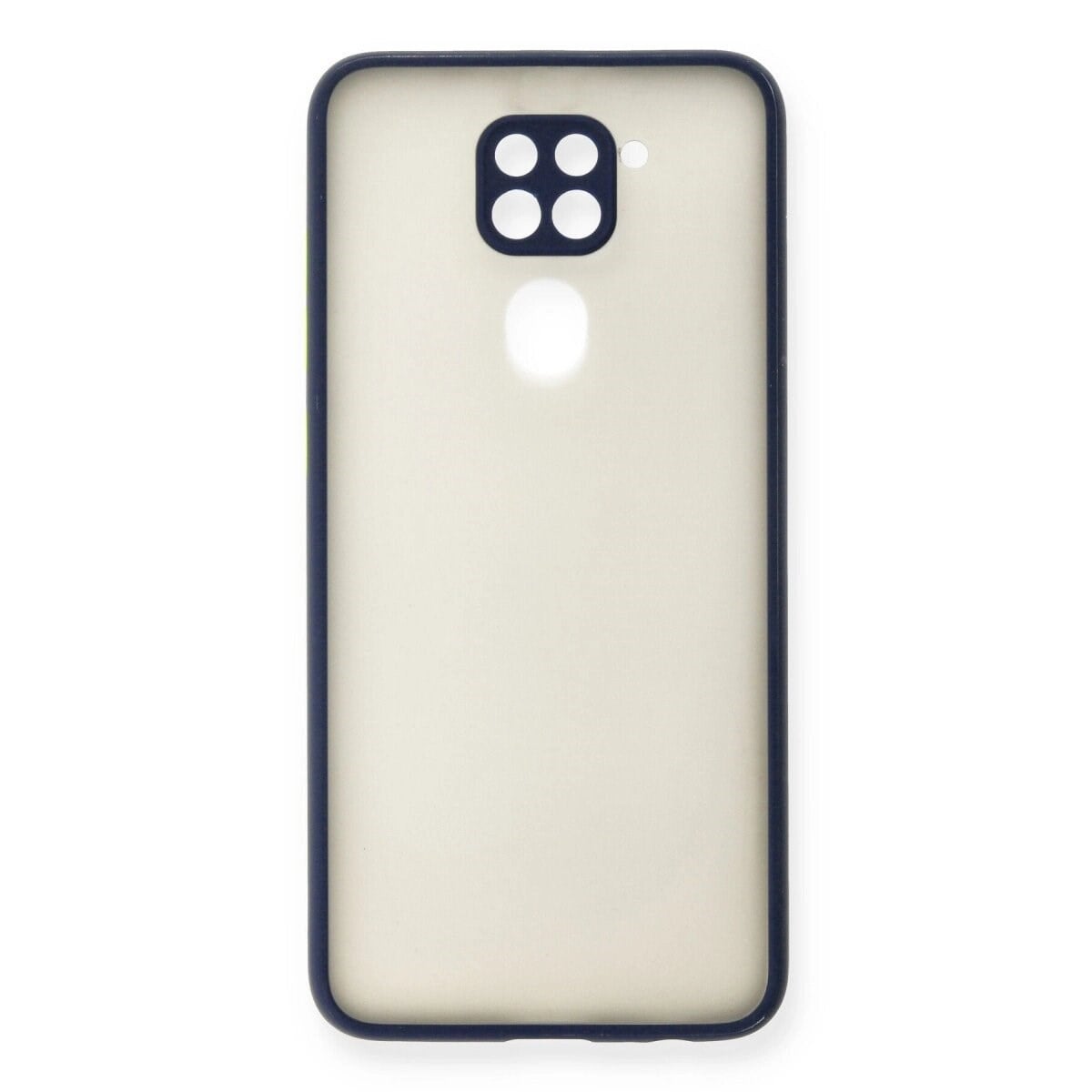 Xiaomi Redmi Note 9 Kılıf Montreal Silikon Kapak - Lacivert