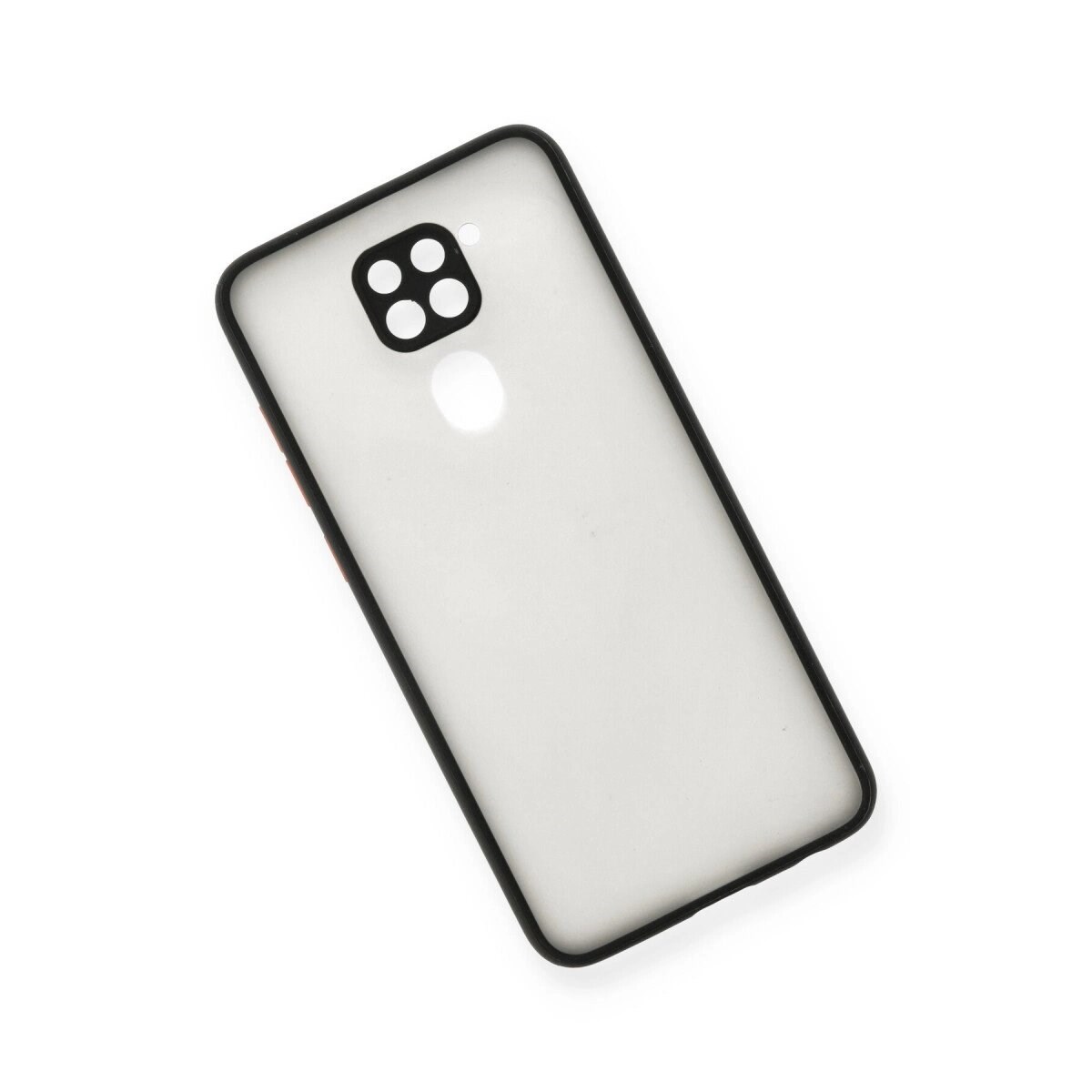 Xiaomi Redmi Note 9 Kılıf Montreal Silikon Kapak - Siyah