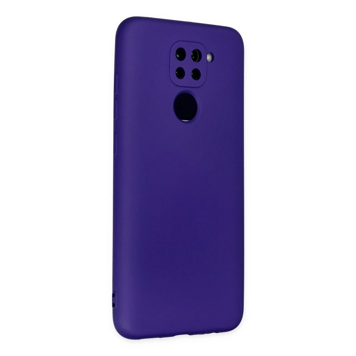 Xiaomi Redmi Note 9 Kılıf Nano İçi Kadife Silikon - Mor