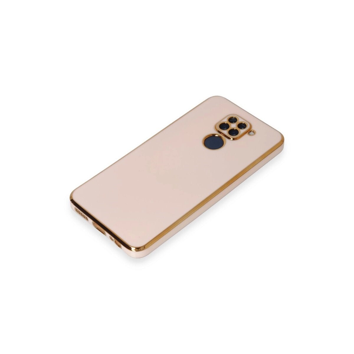 Xiaomi Redmi Note 9 Kılıf Volet Silikon - Pembe