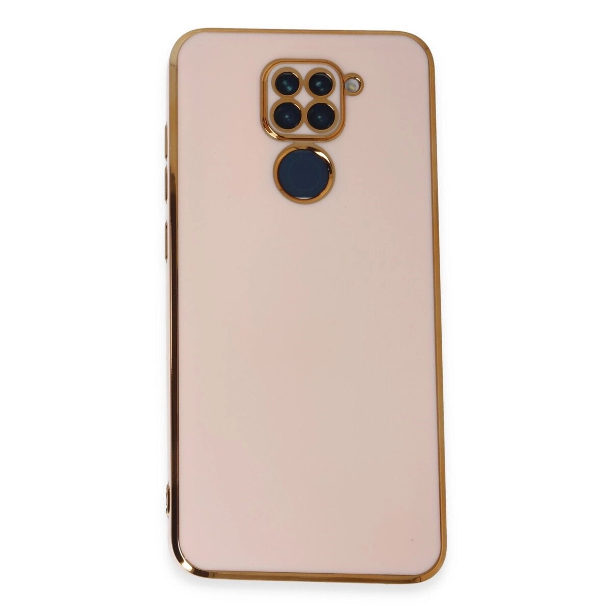 Xiaomi Redmi Note 9 Kılıf Volet Silikon - Pembe