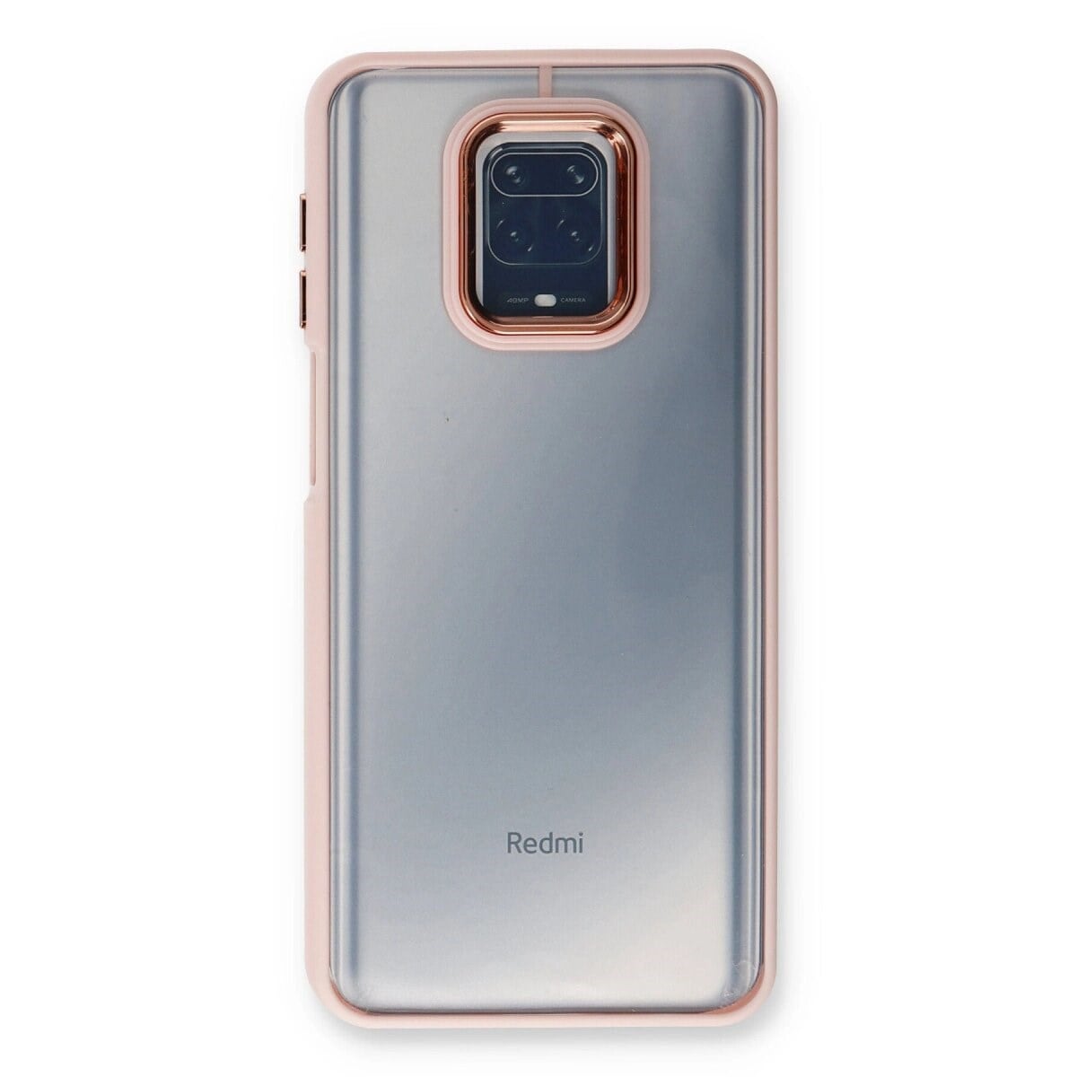 Xiaomi Redmi Note 9 Pro Kılıf Dora Kapak - Pudra