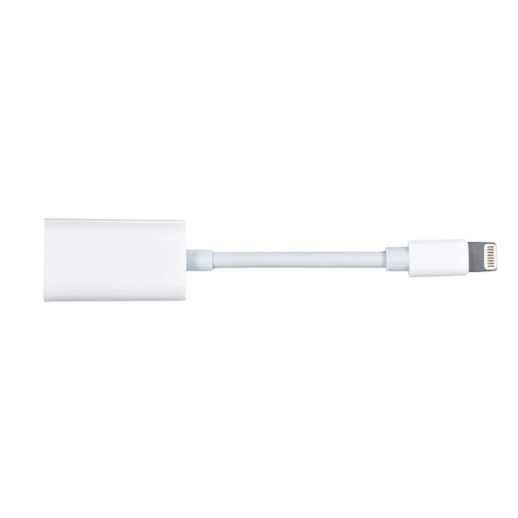 Y Cable İPhone 14-13-12 11 Lightning Kulaklık +şarj Usb Adaptörü-(1903)