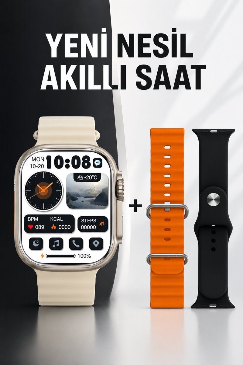 Yeni Nesil Arama Cevaplayan Uyku ve Sağlık Takibi GPS Özelliği