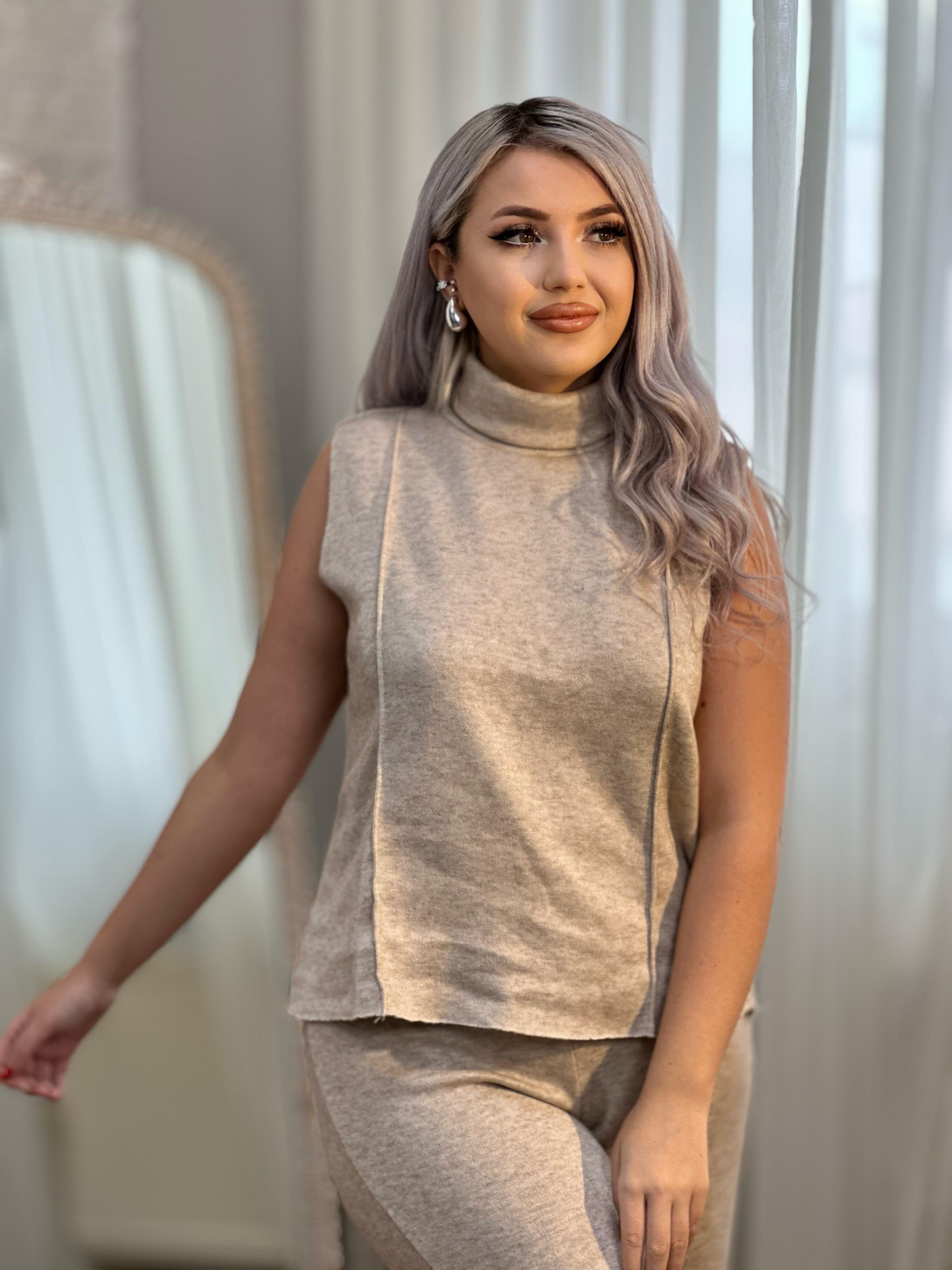 Balıkçı Yaka Triko Takım 
