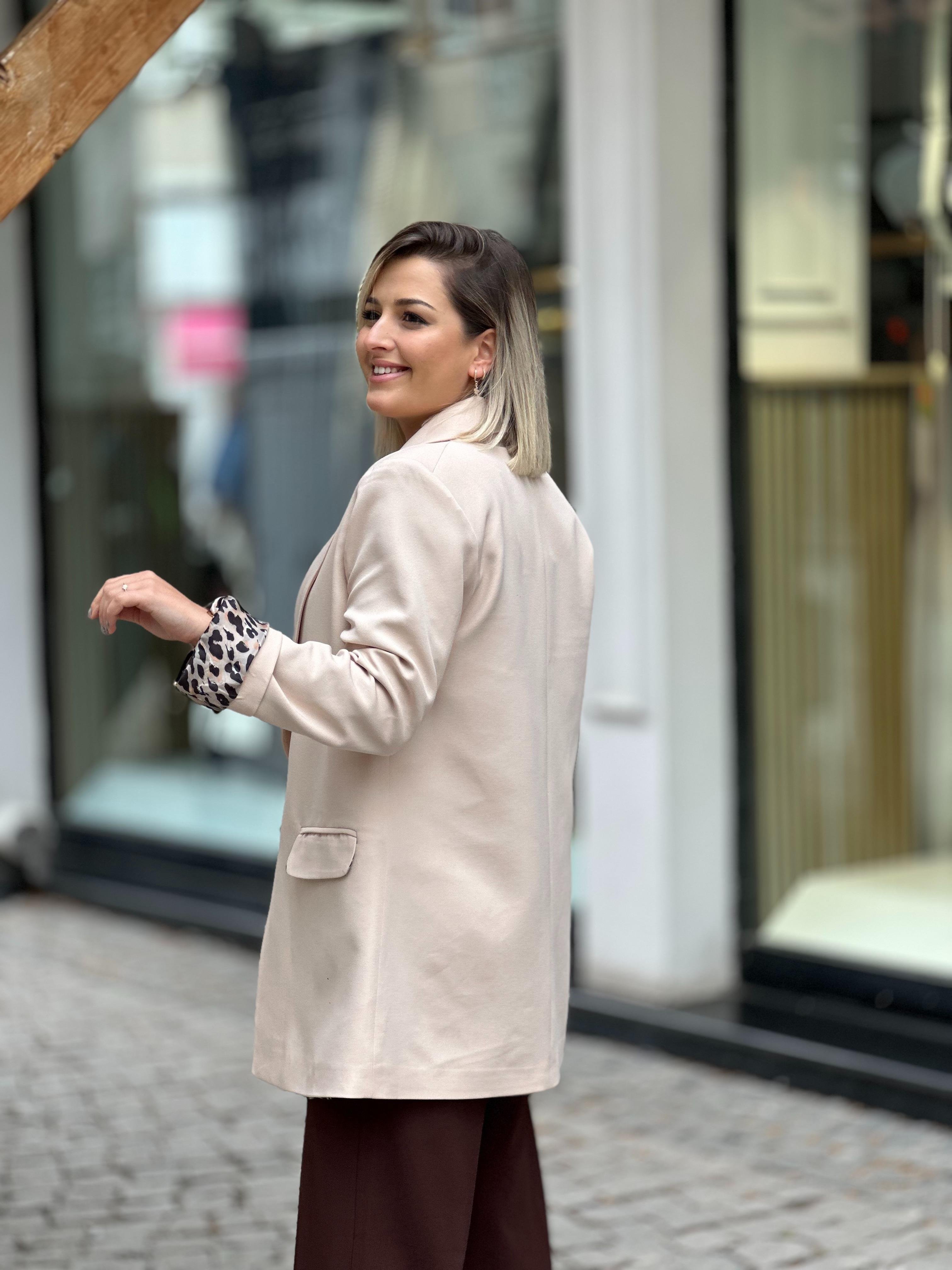Bej Blazer Ceket