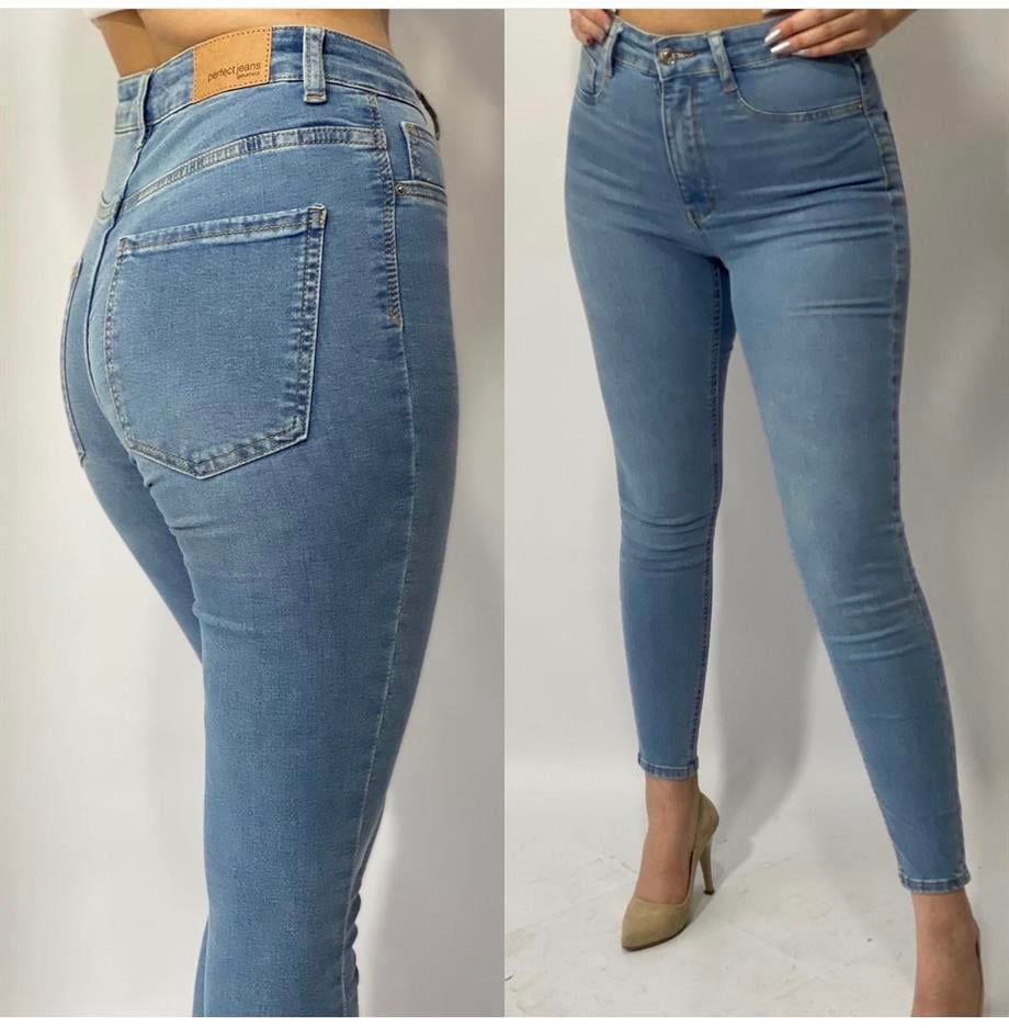 Dar Paça Buz Mavi Jean