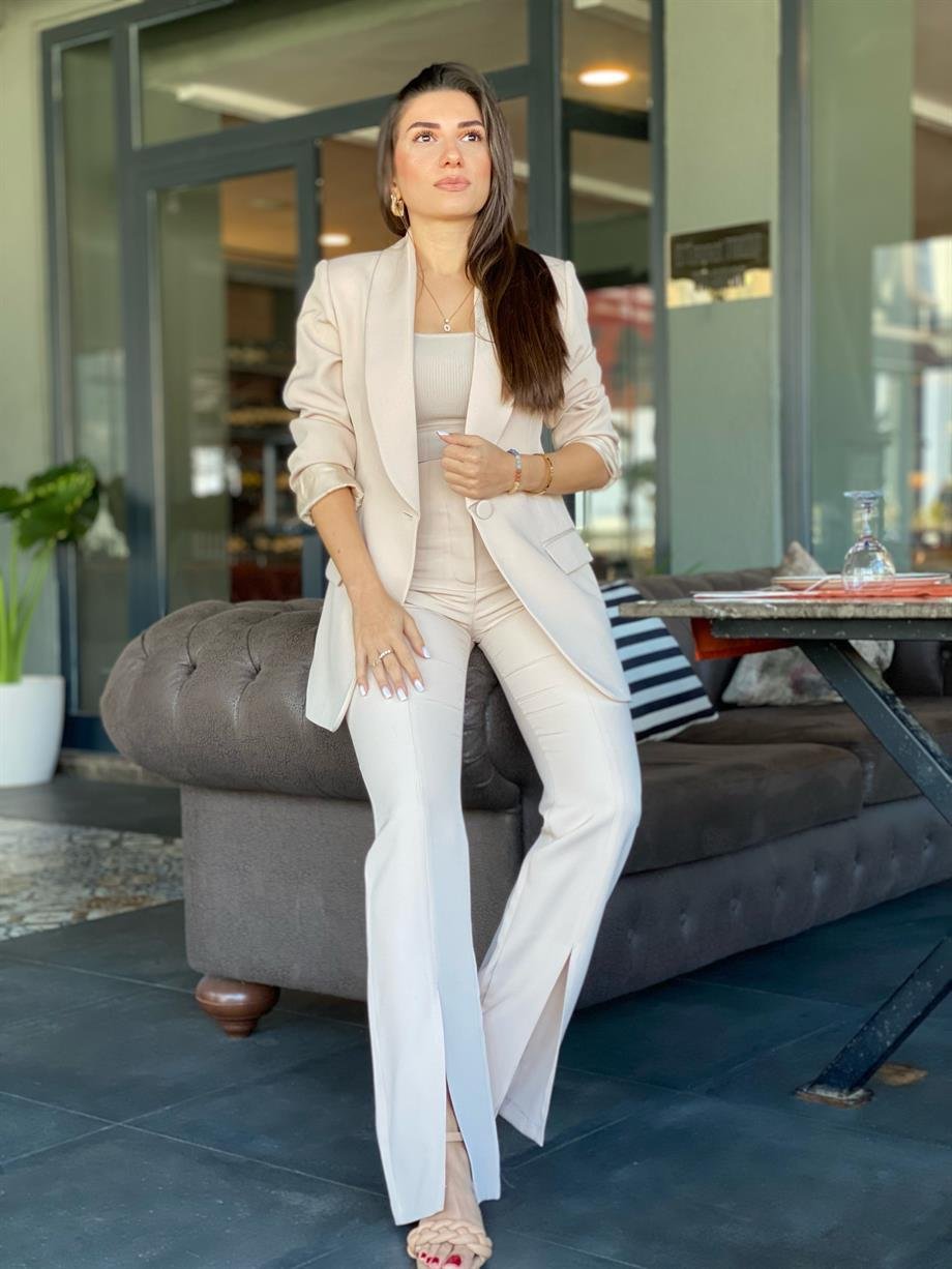 Ekru Fit Kalıp Takım 