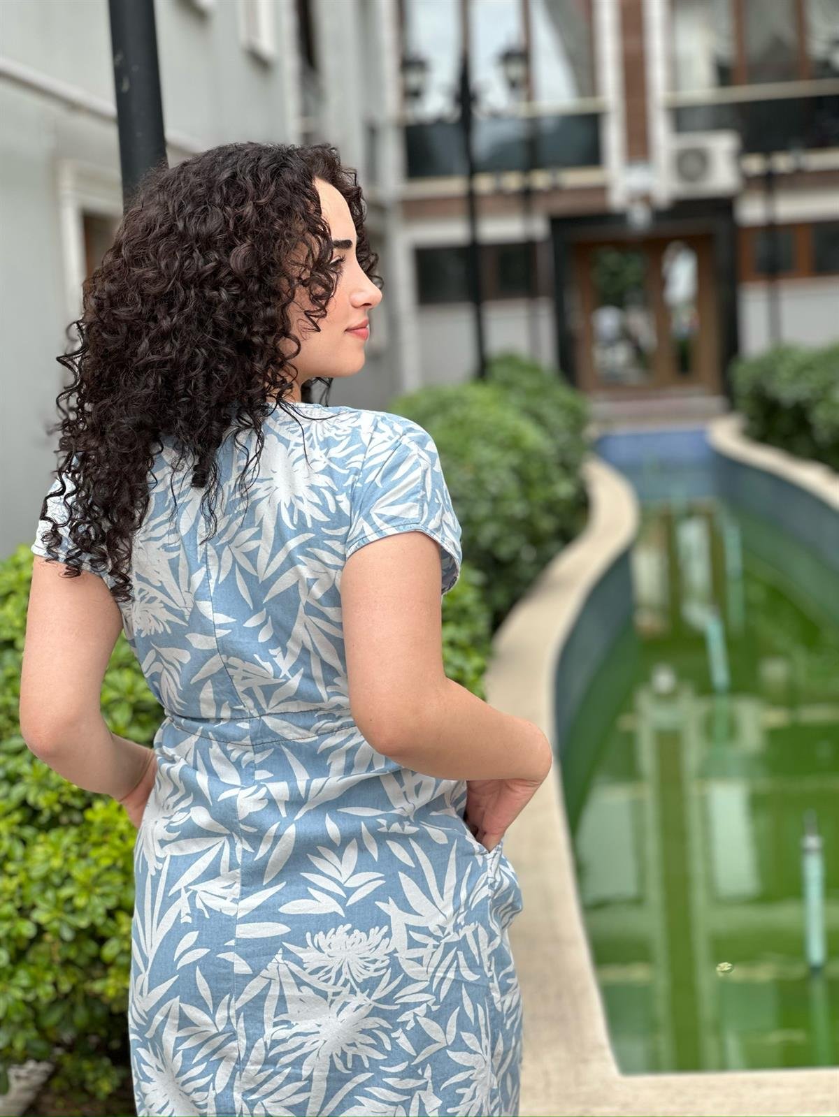 Jean Bel Elbise Bel Bağlamalı