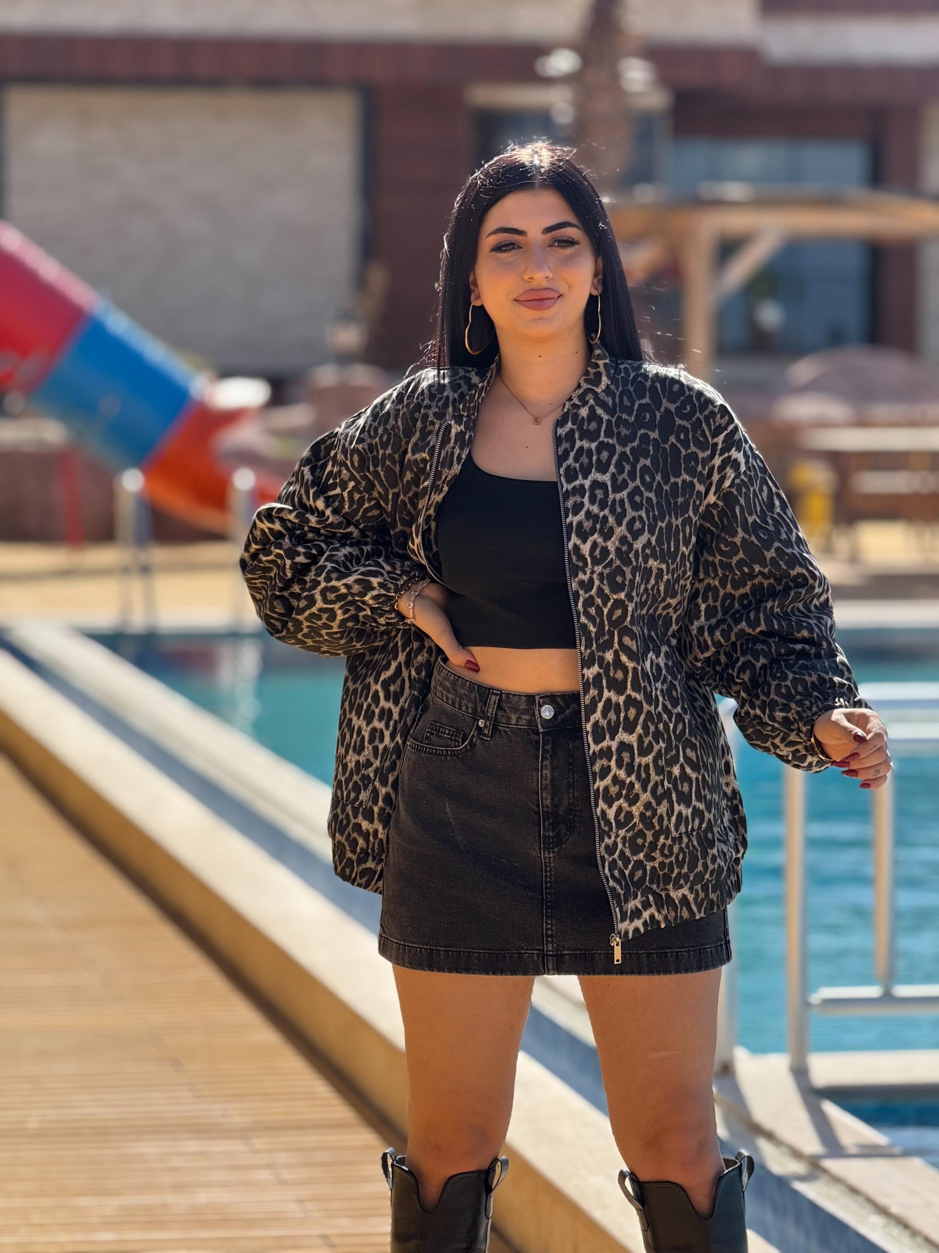 Leopar Ceket