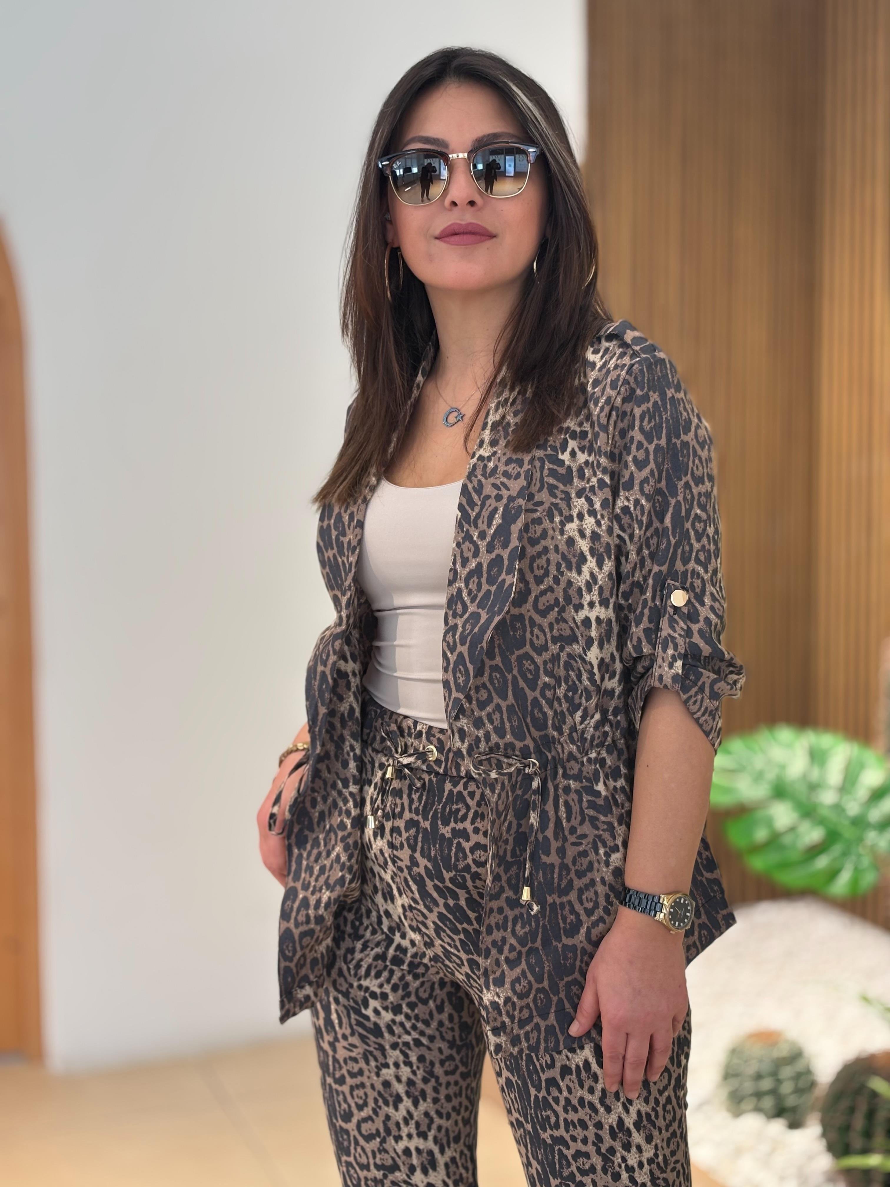 Leopar Ceketli Takım