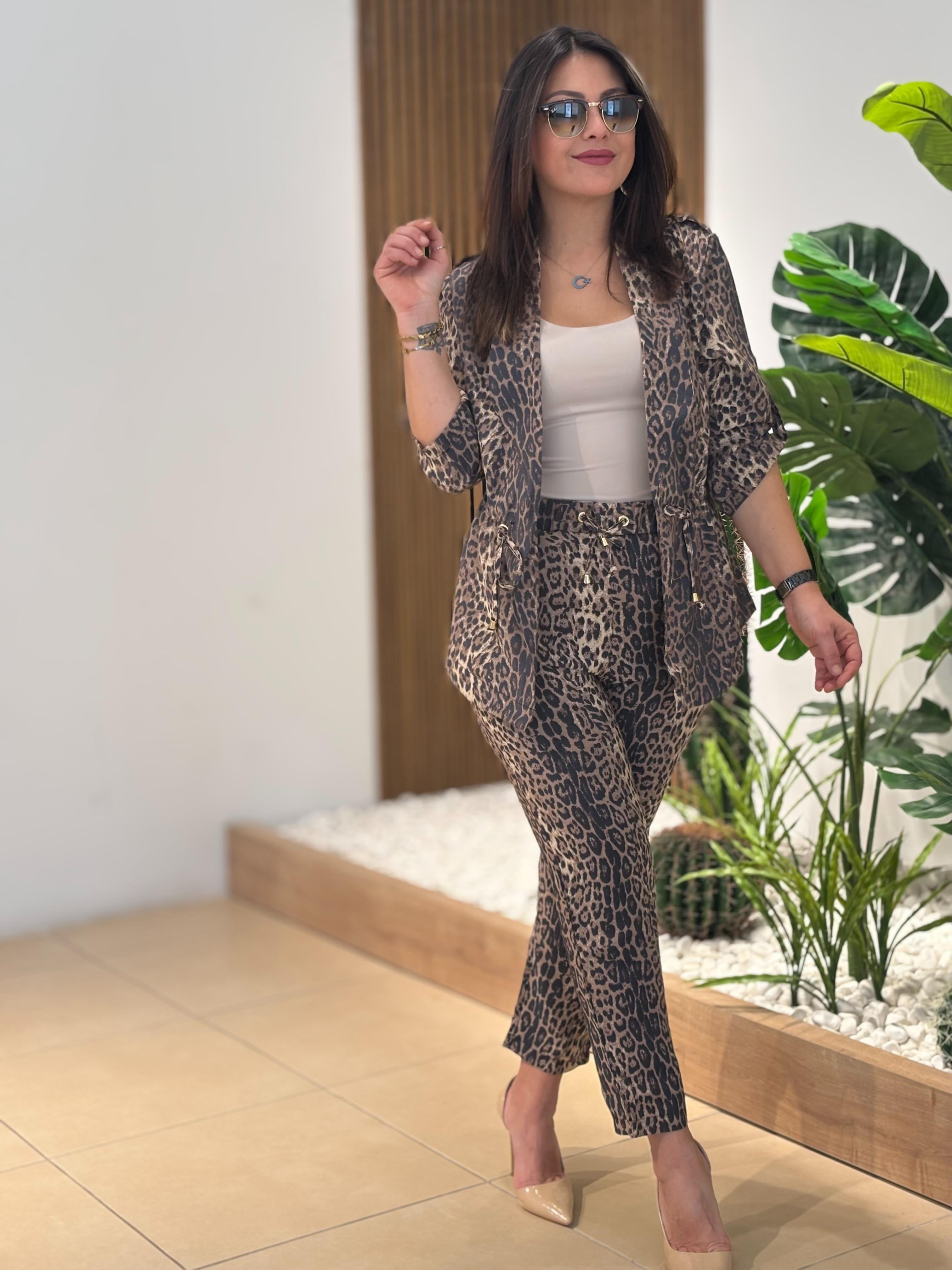 Leopar Ceketli Takım