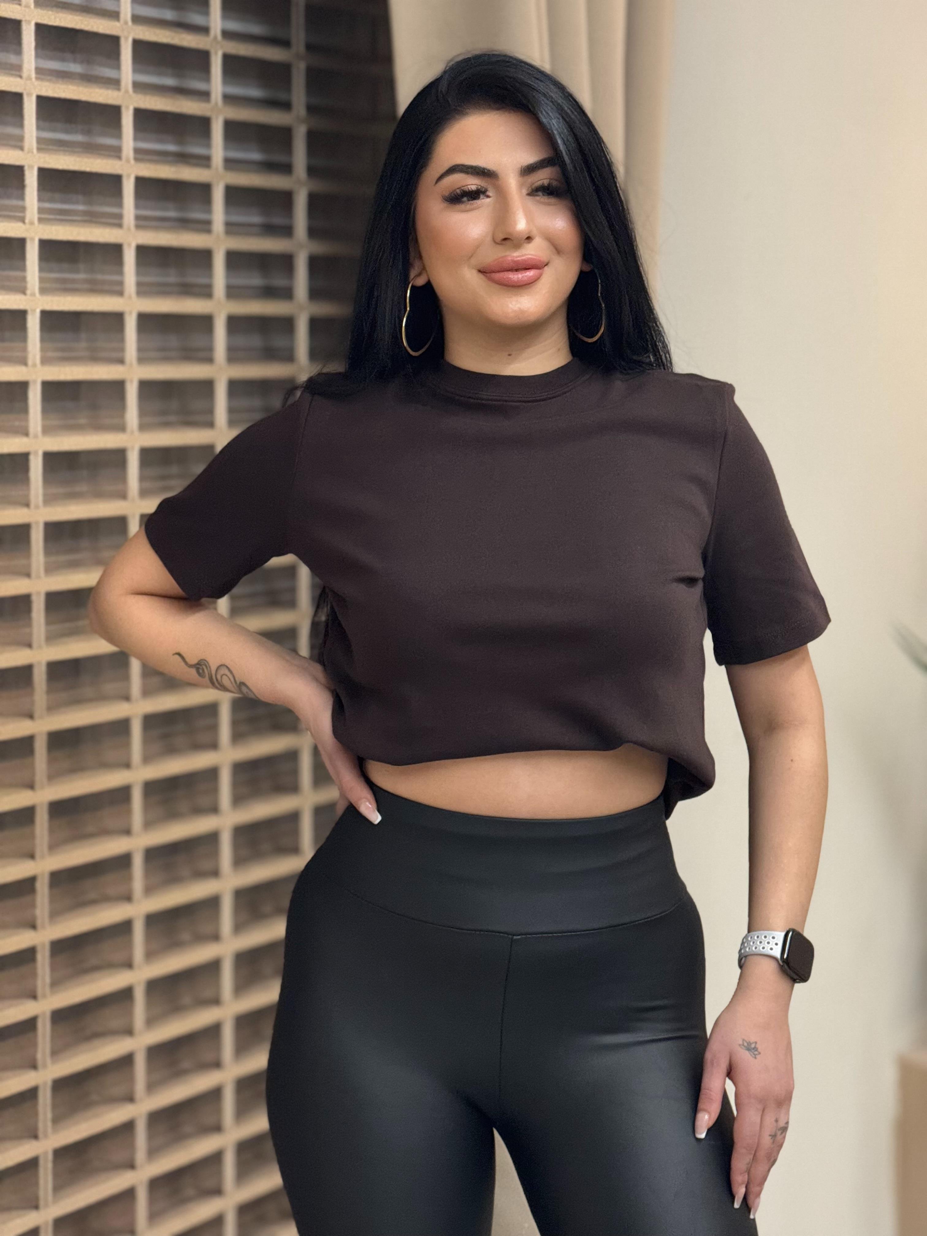 Massi Basic Tişört Kahve