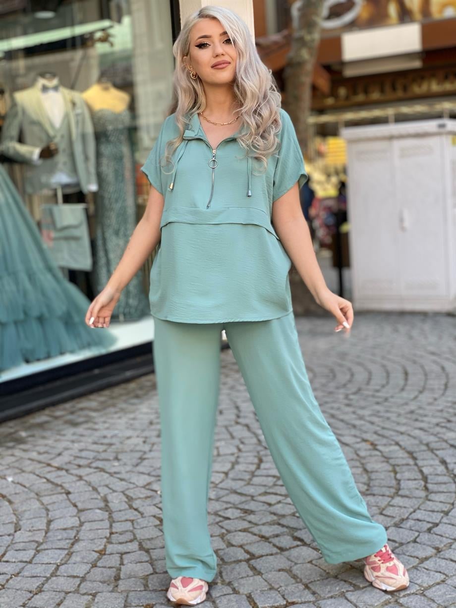 Mint Ayrobin Keten Takım 