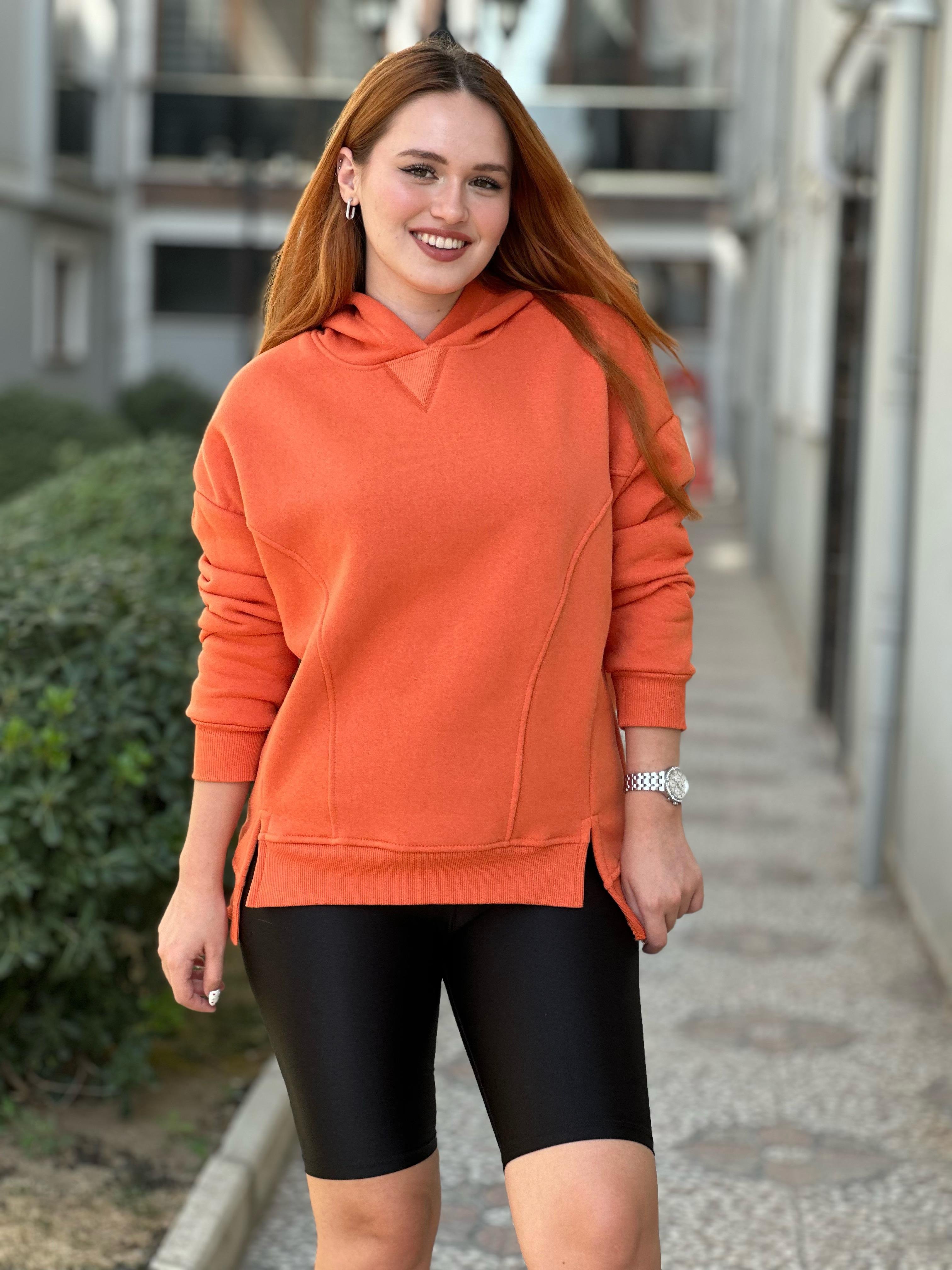 OranJ Kapüşonlu Sweat