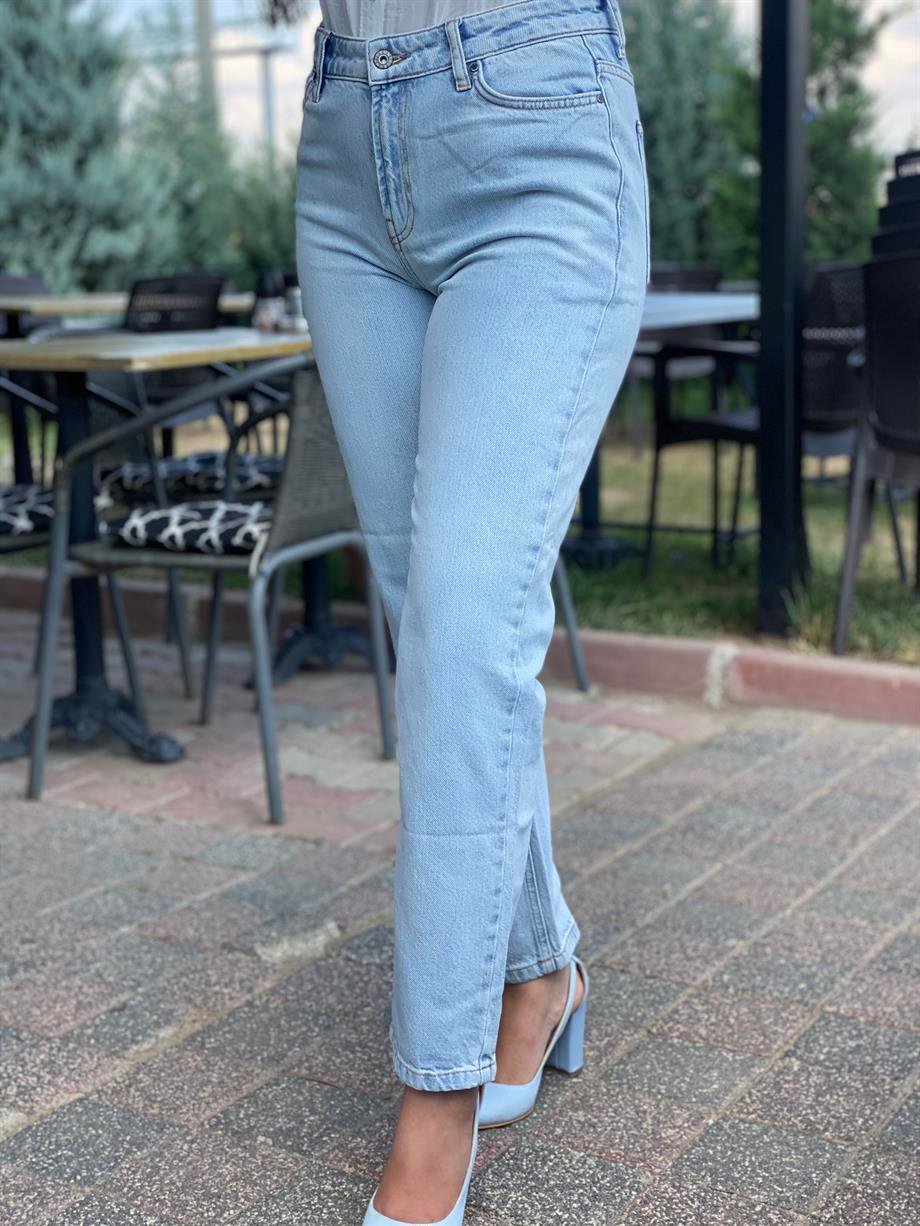 Orjinal Marka Buz Mavi Jean 