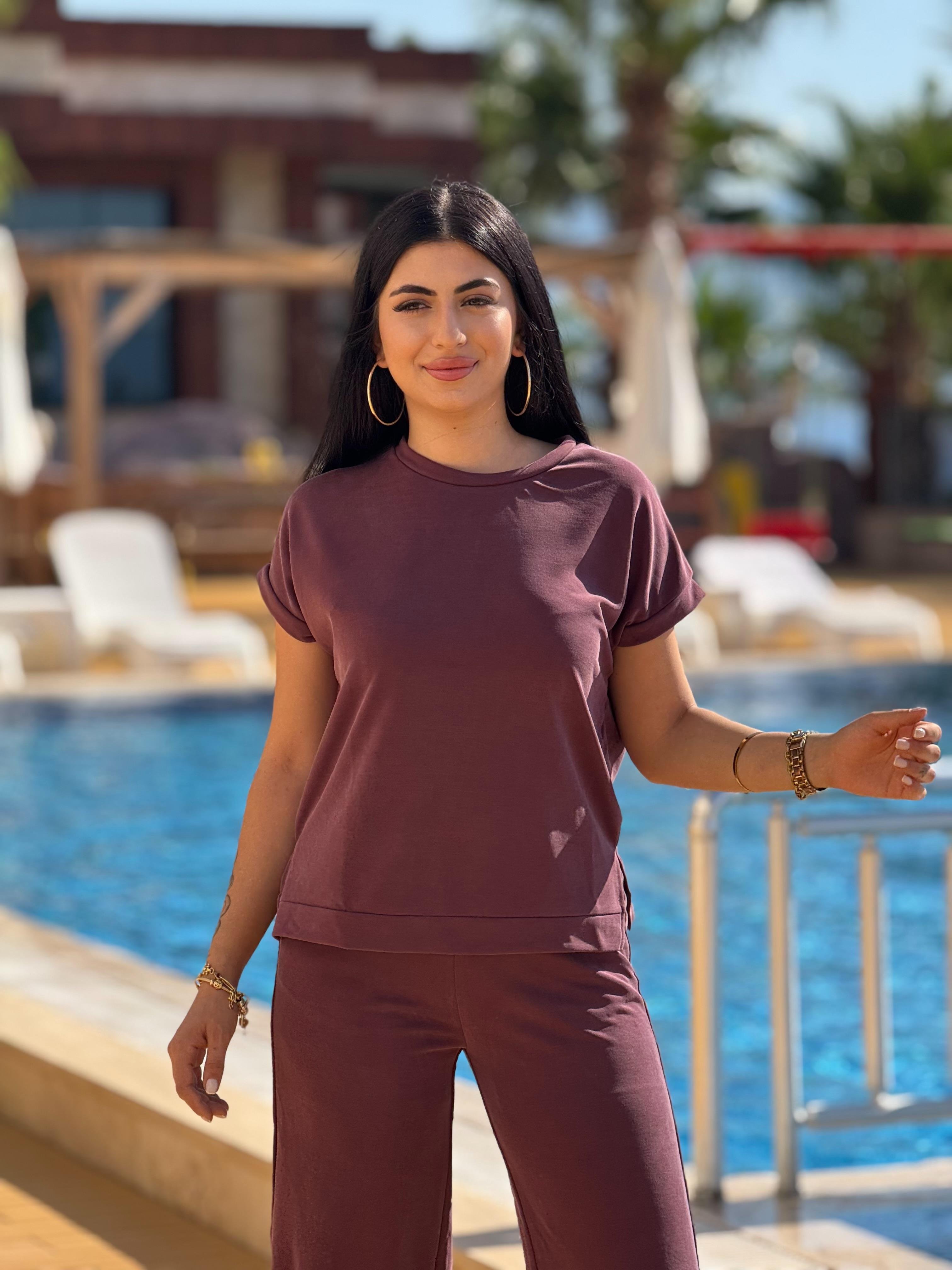 Oysho Takım Mürdüm