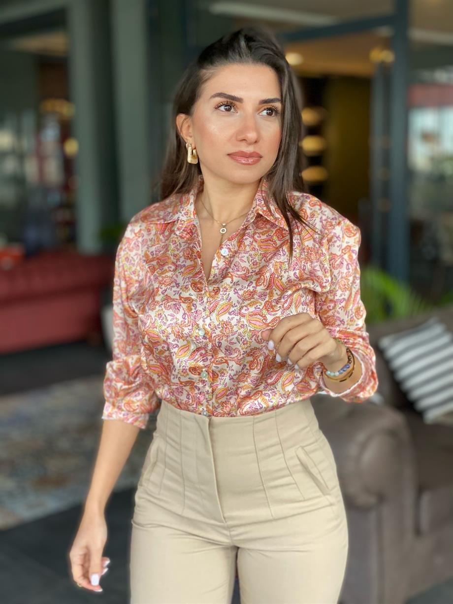 Pamuk Saten Gömlek 