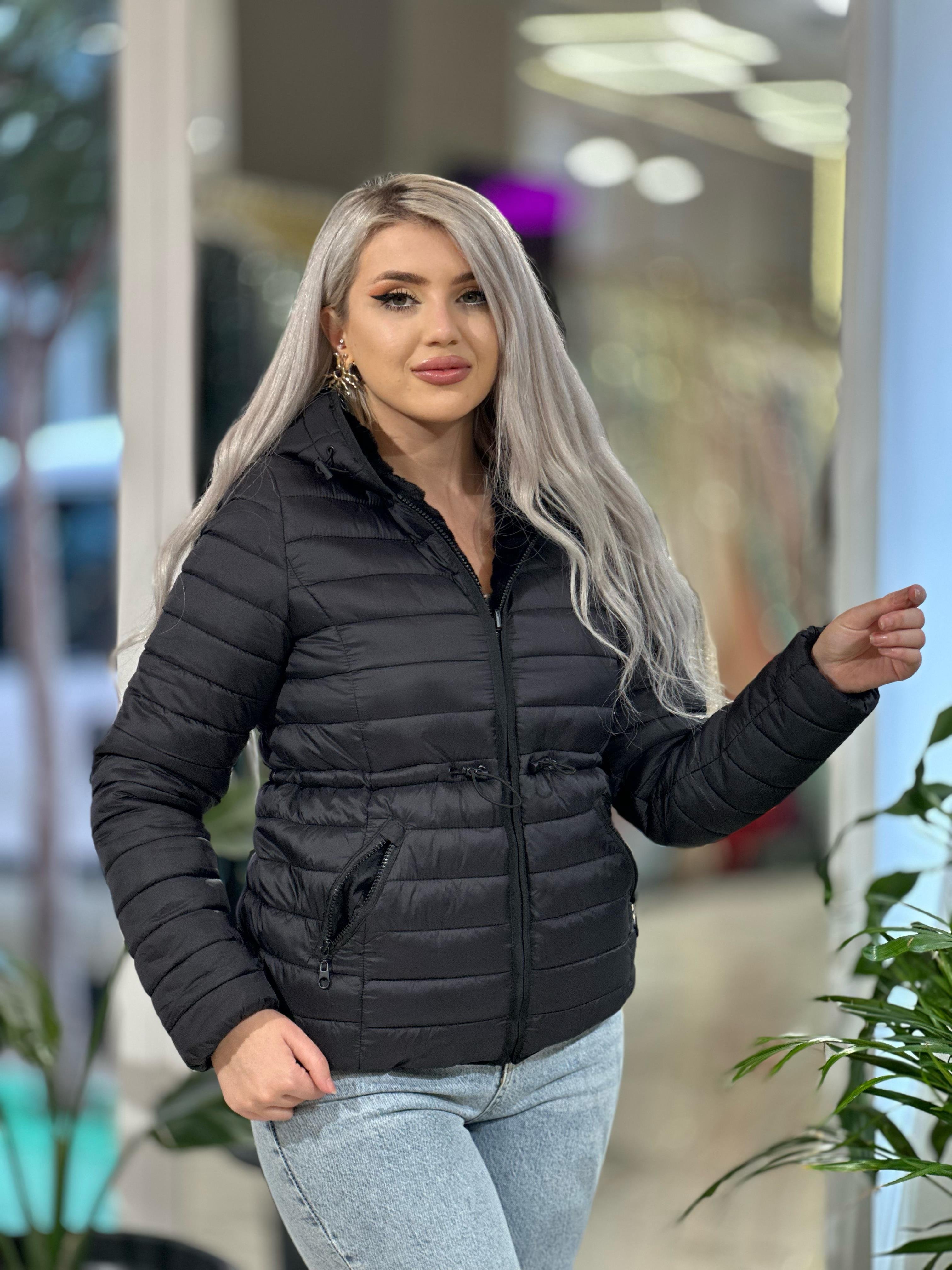 Robin Çift Taraflı Kürklü Mont