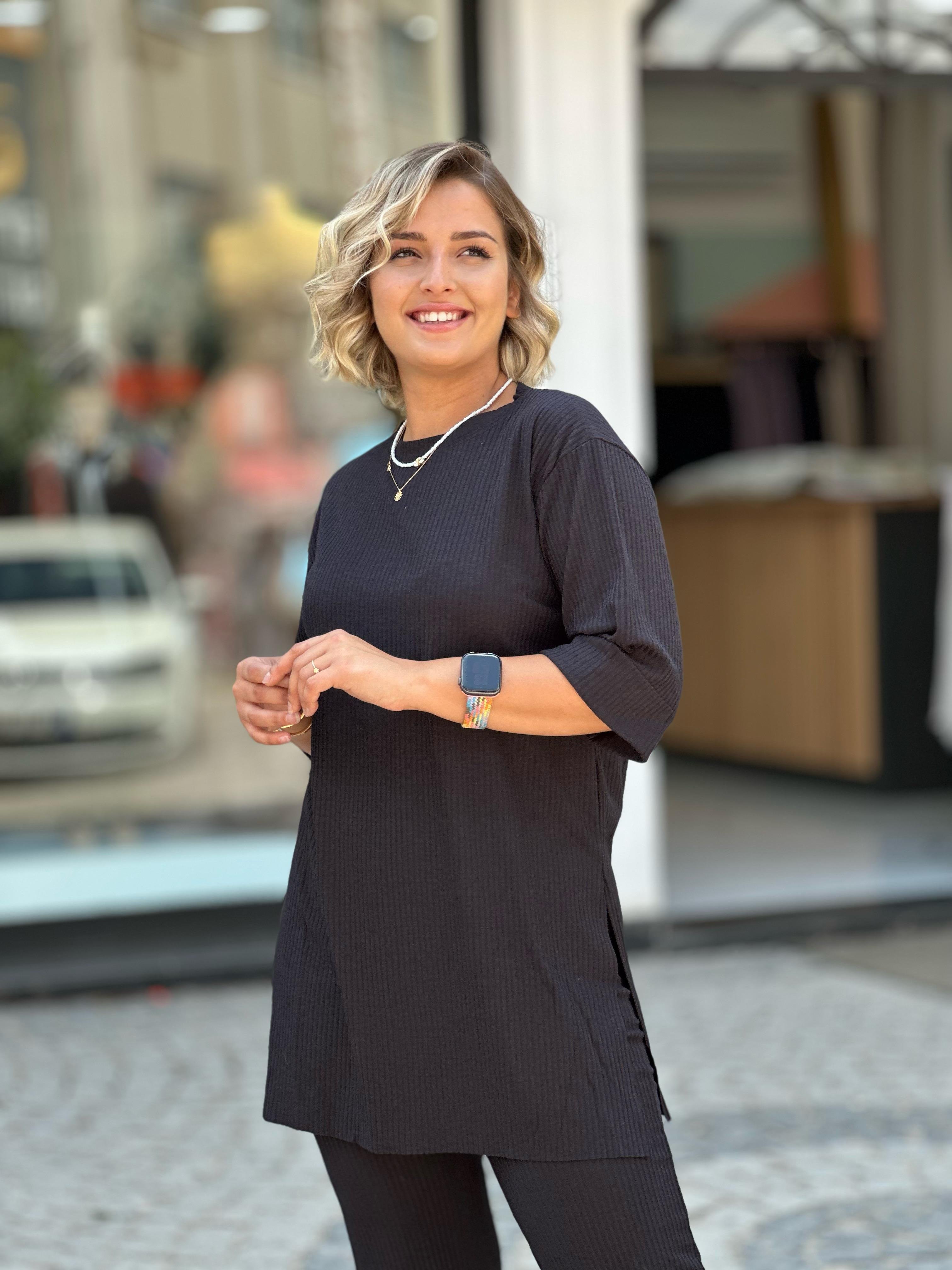 Siyah Fitilli Takım 