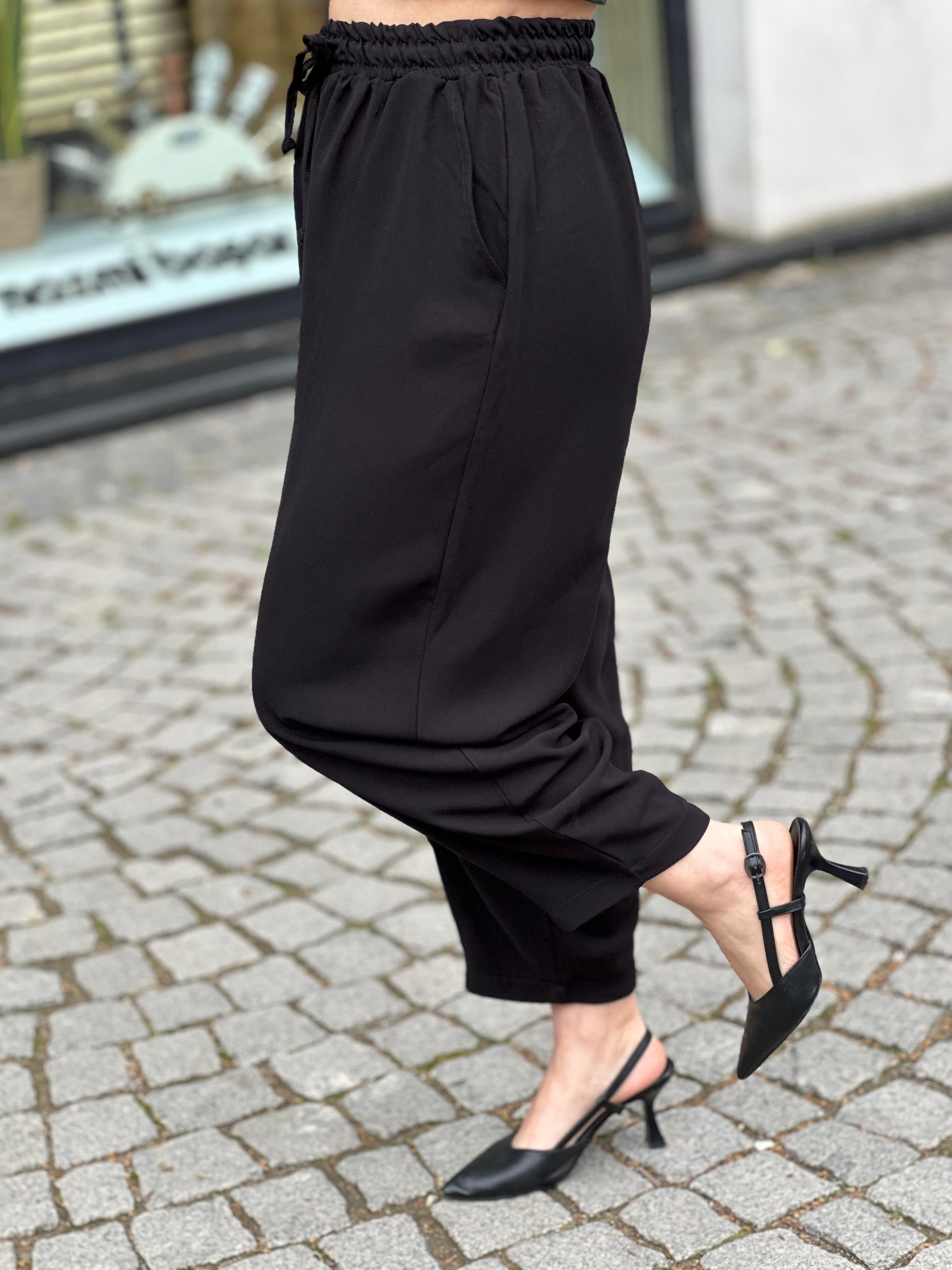 Siyah Şalvar Pantalon 