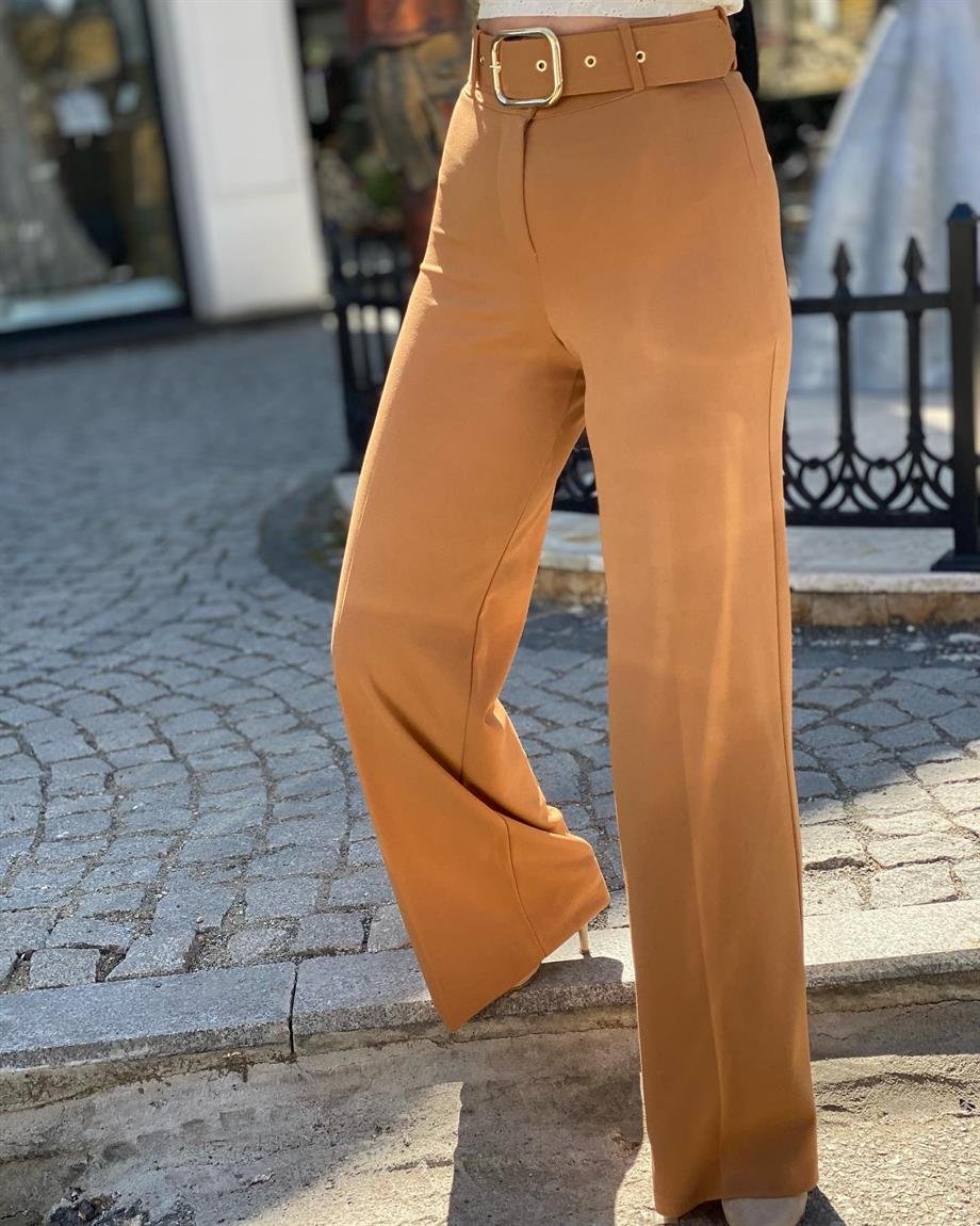 Taba Yüksek Bel Palazzo 