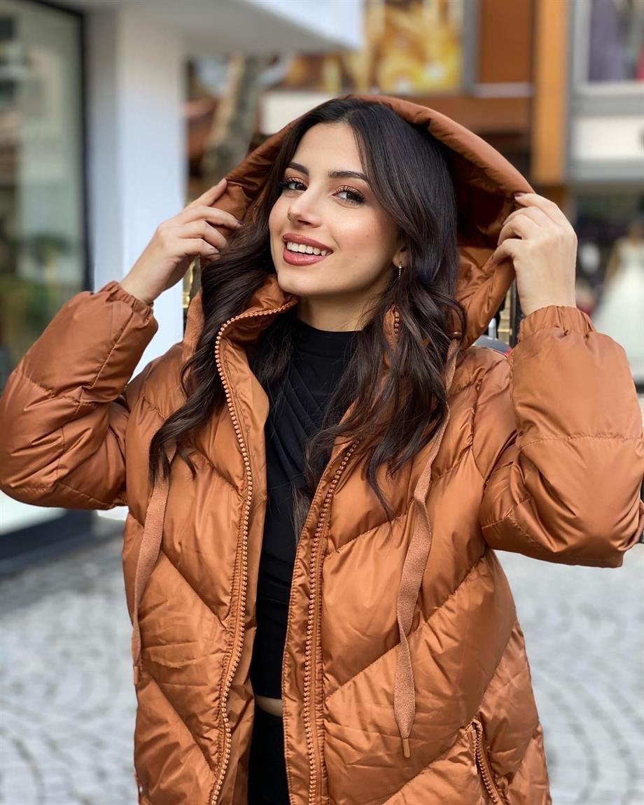 Tarçın Şişme Mont
