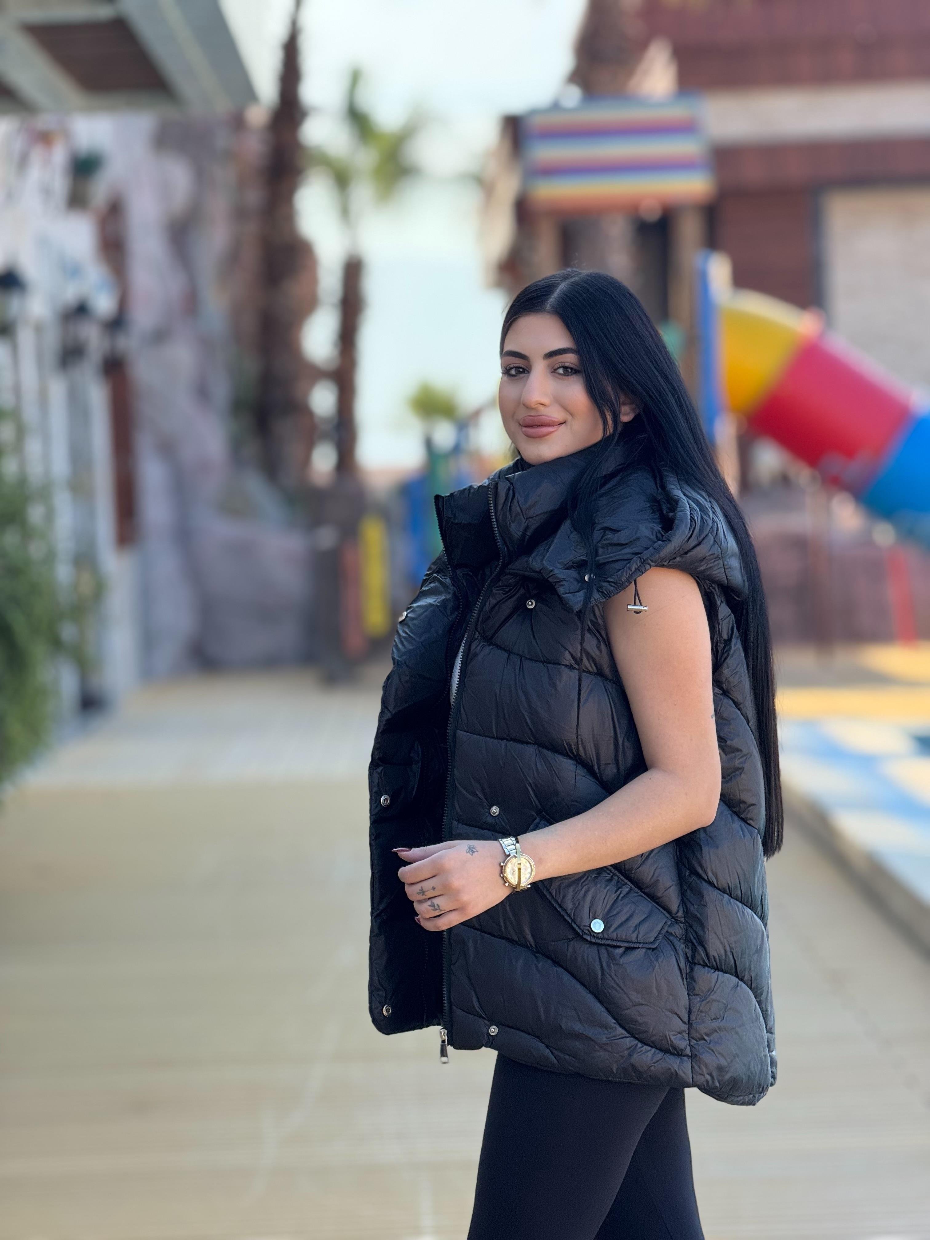 Tasarım İhracat  Siyah Yelek 