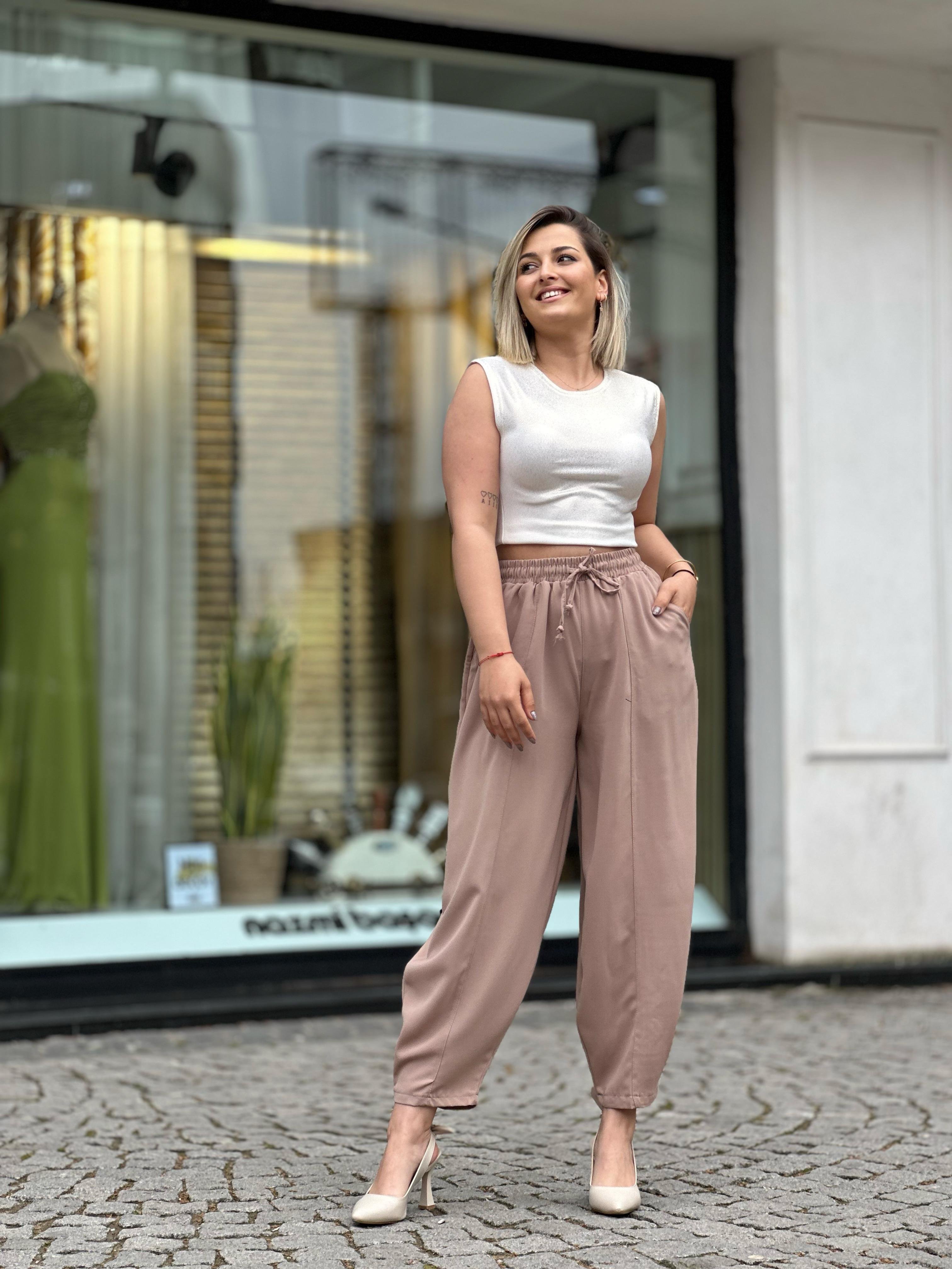 Vizon Şalvar Pantalon