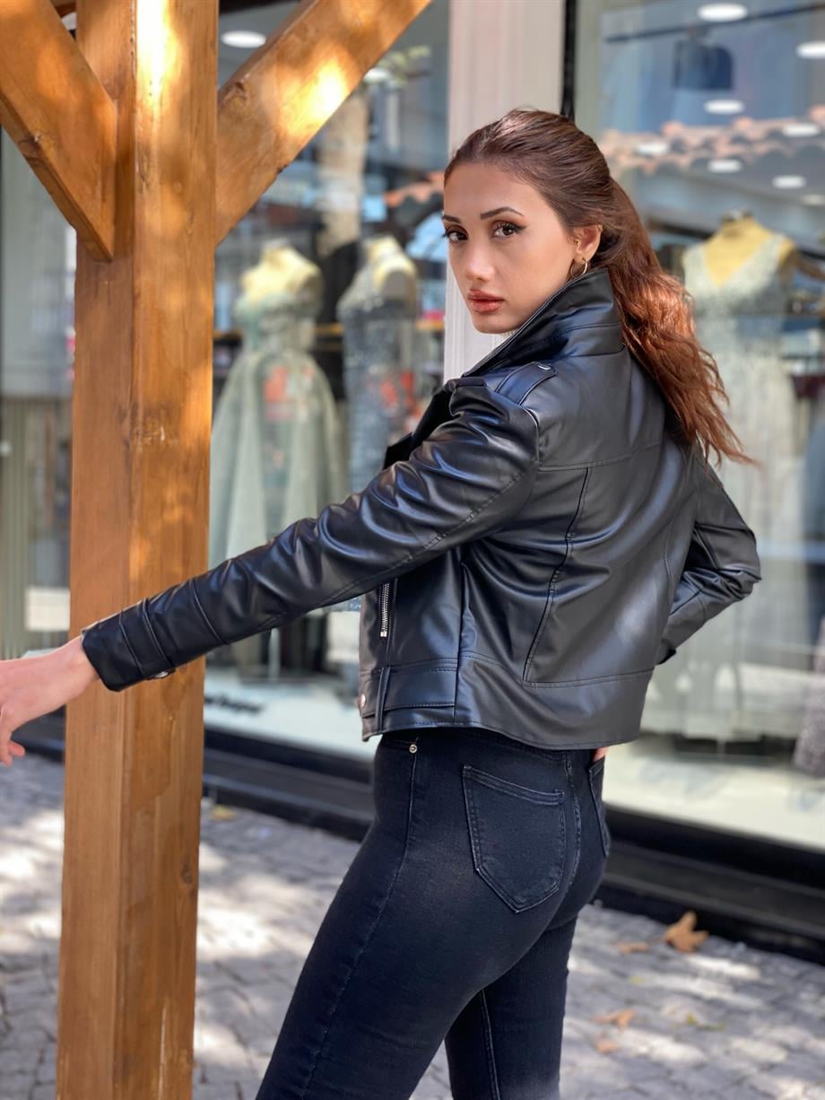 Zara Model Deri Ceket