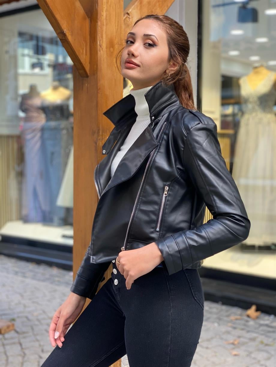 Zara Model Deri Ceket