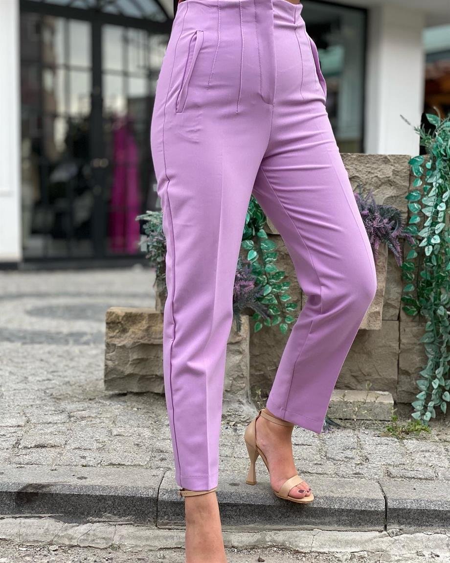 Zr Marka Lila Pantolon 